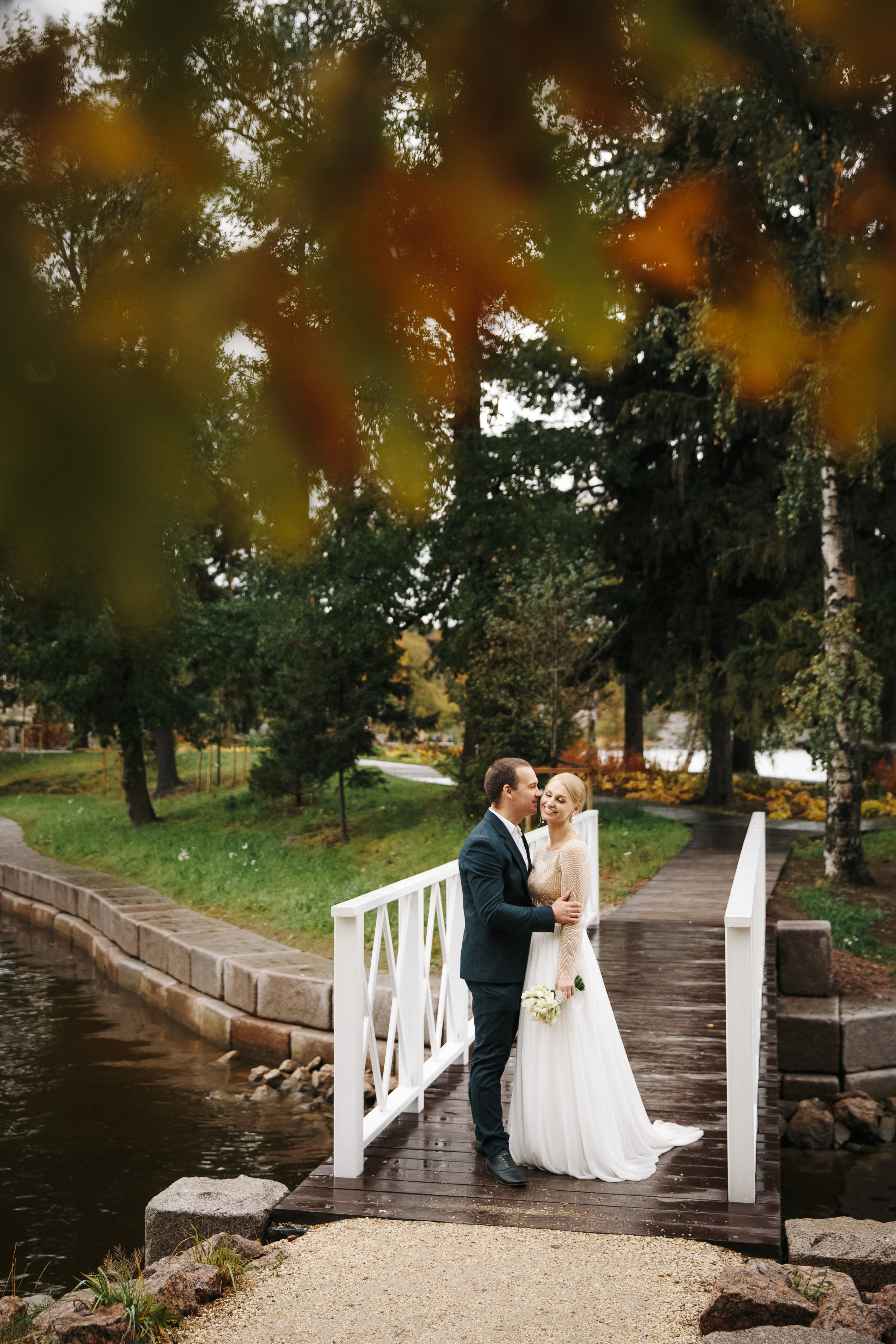 Свадьба в Выборге в сентябре осенью. Свадебный фотограф в Калининграде Мария Ямышева