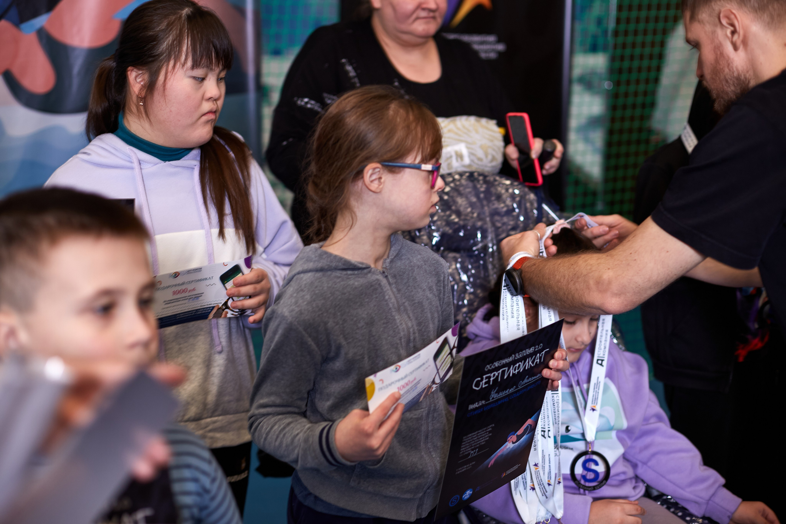 Особенный заплыв, Аксай, дворец спорта. Фотограф Зиновьев Михаил. Фотограф Зиновьев Михаил