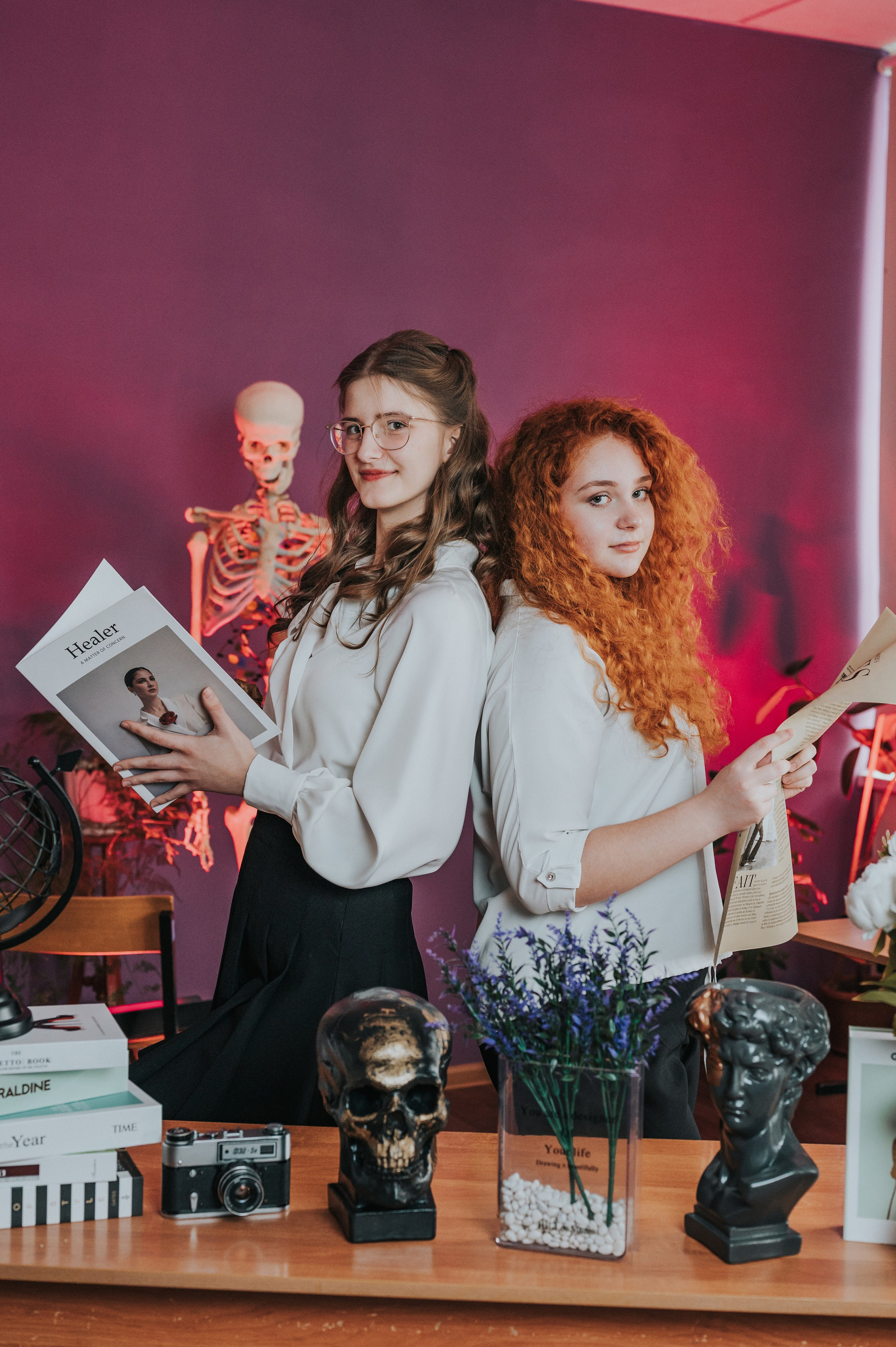 В школе. Выпускные альбомы и Школьный фотограф в Алексеевке, Бирюче, Красном