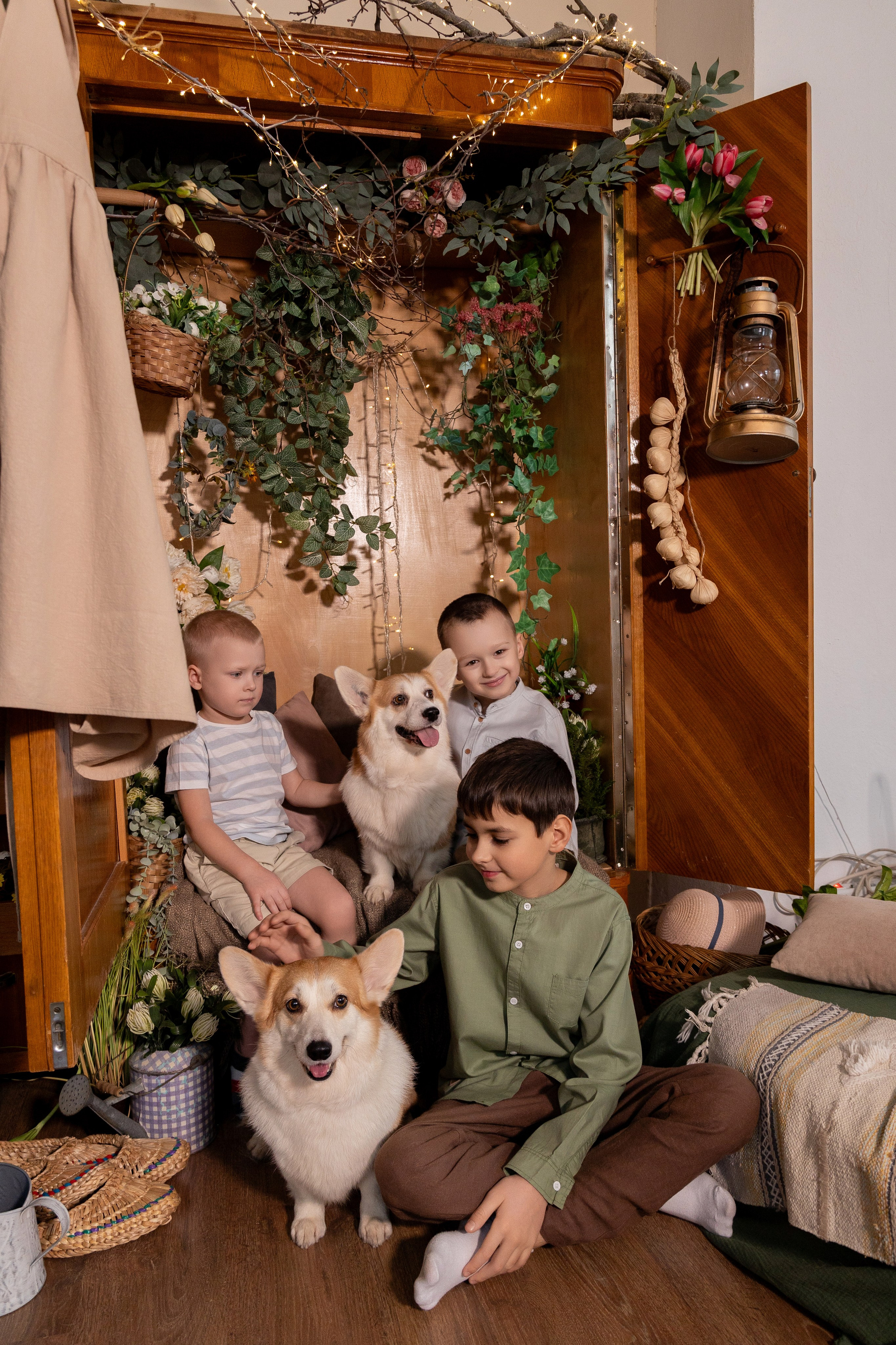 Фотосессия с корги. Семейный и свадебный фотограф в Санкт-Петербурге Татьяна Швыкова