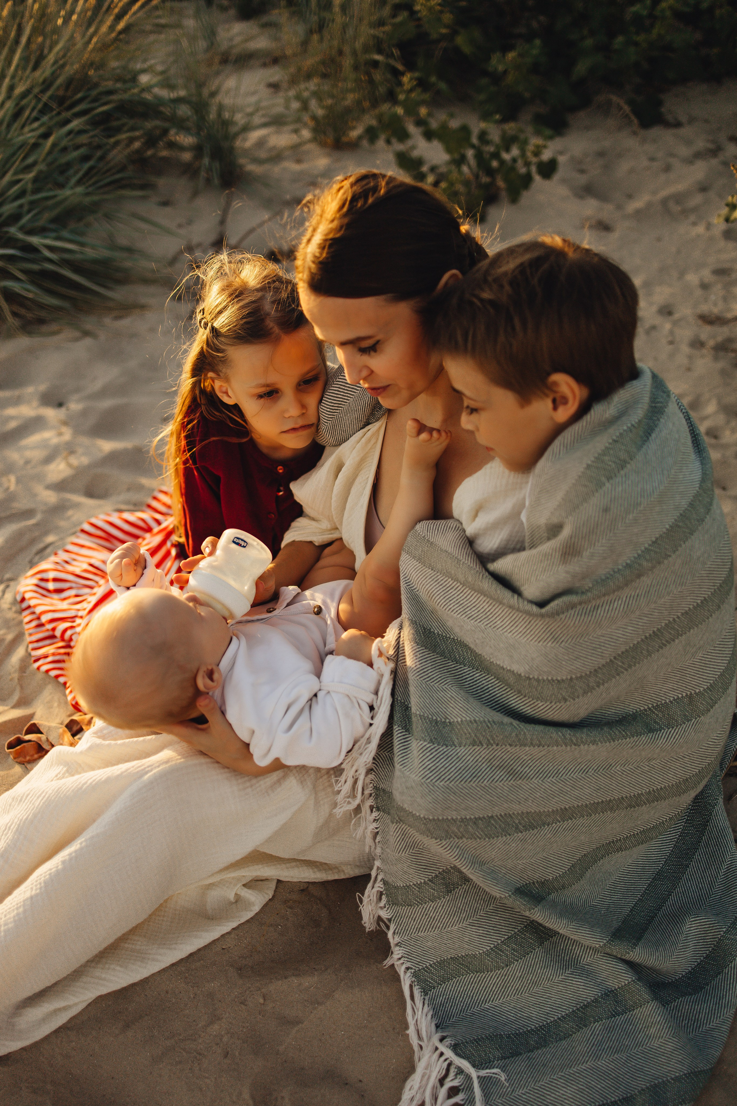 Летняя история на берегу. Семейный и детский фотограф, таганрог, ростов-на-дону