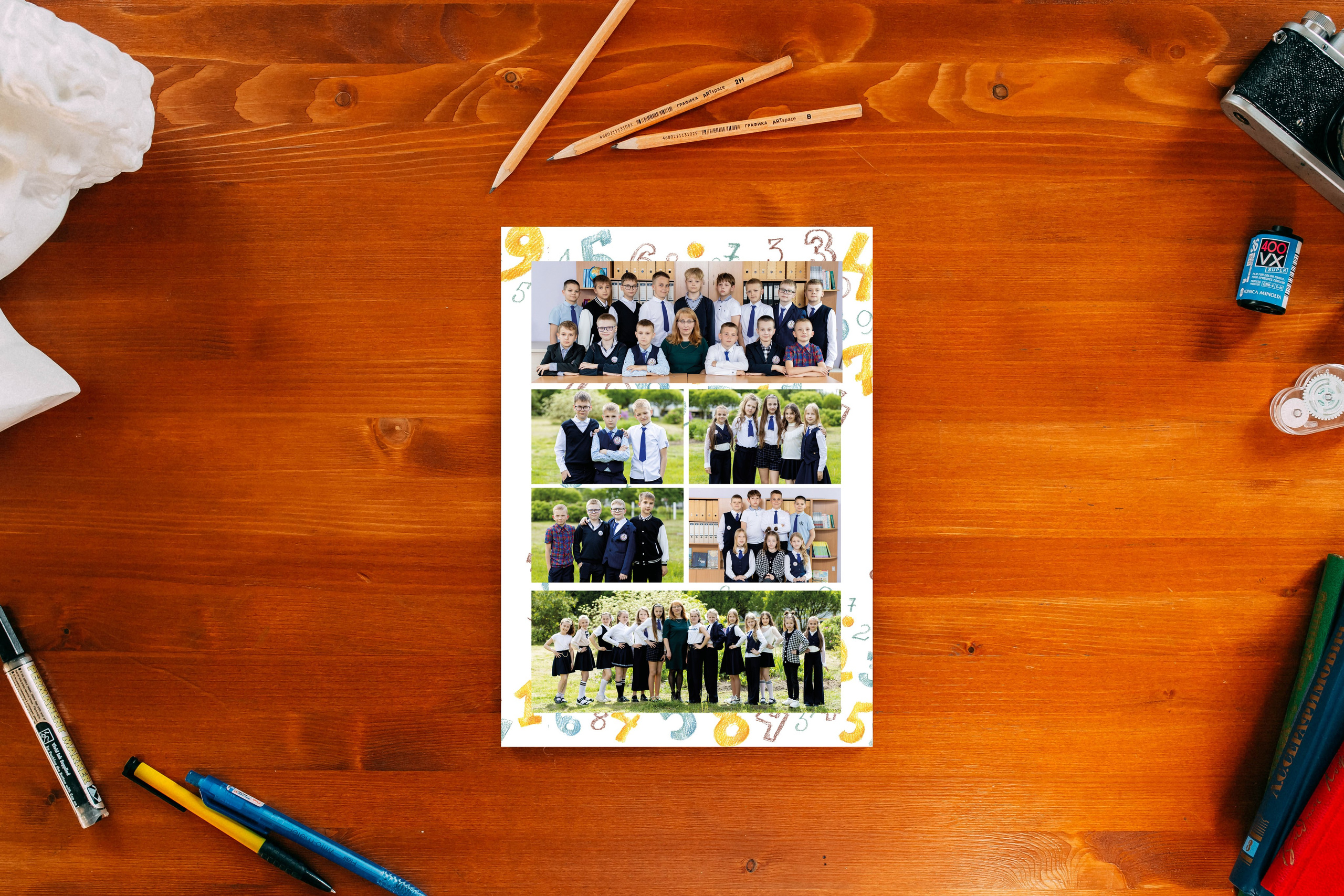 Планшет Цифры. Выпускные альбомы Беларусь