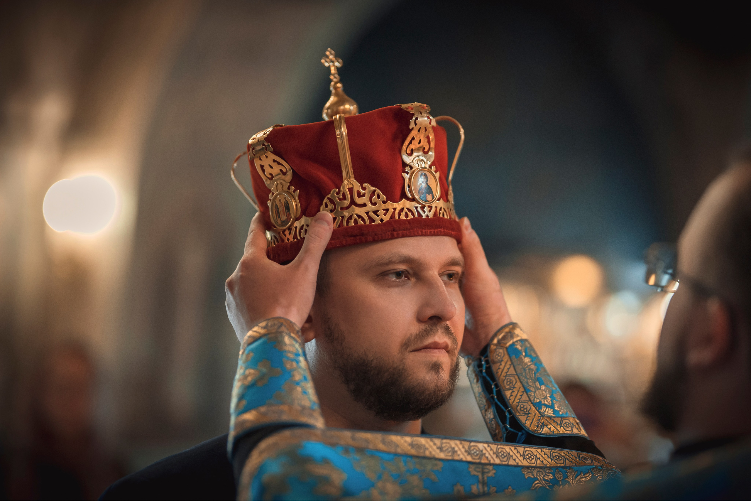 Венчание в Никольском храме, Сидоровское. Семейный фотограф и фотограф на таинства в Москве Юлия Калайджян