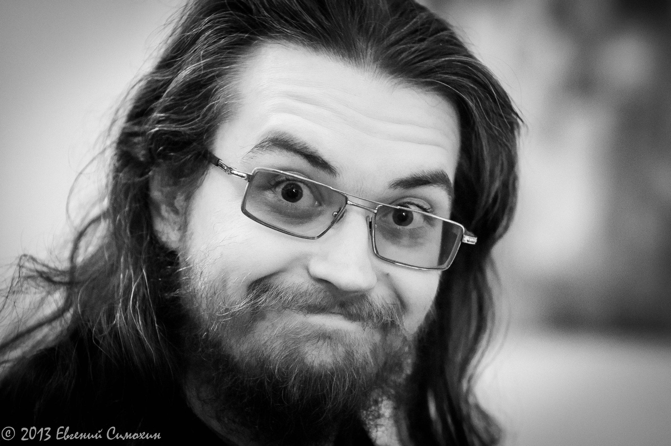 Мужской портрет. Фотограф Евгений Симохин
