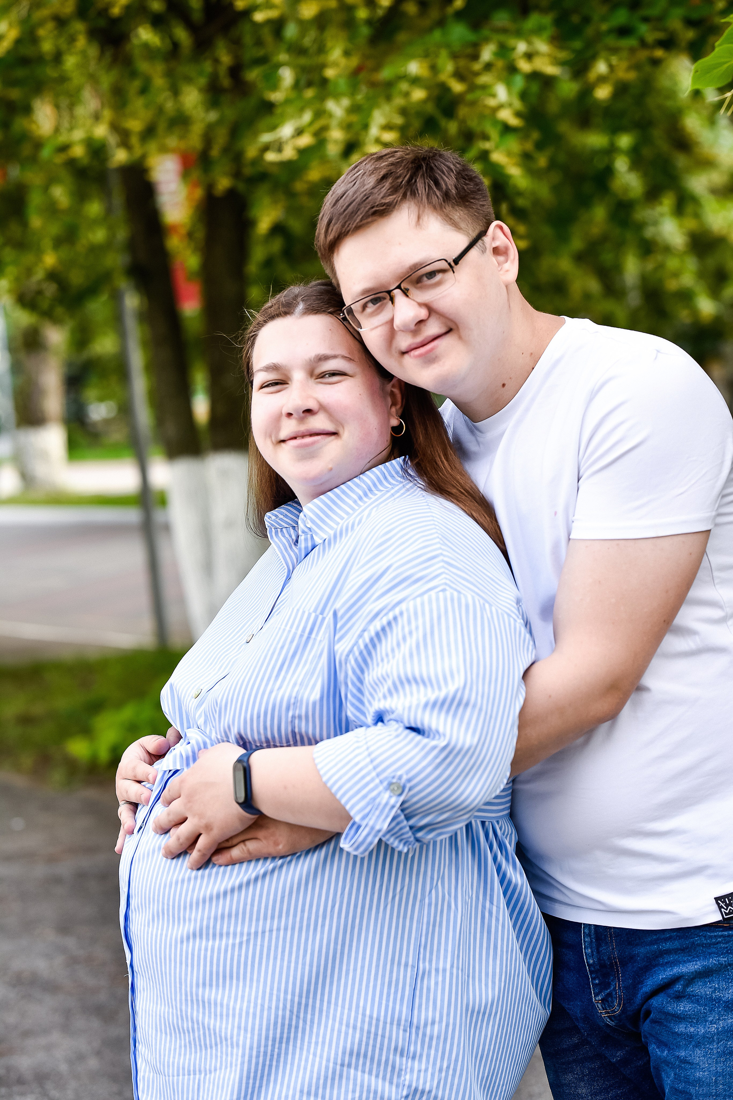 Семья Натальи, Сергея и Машеньки