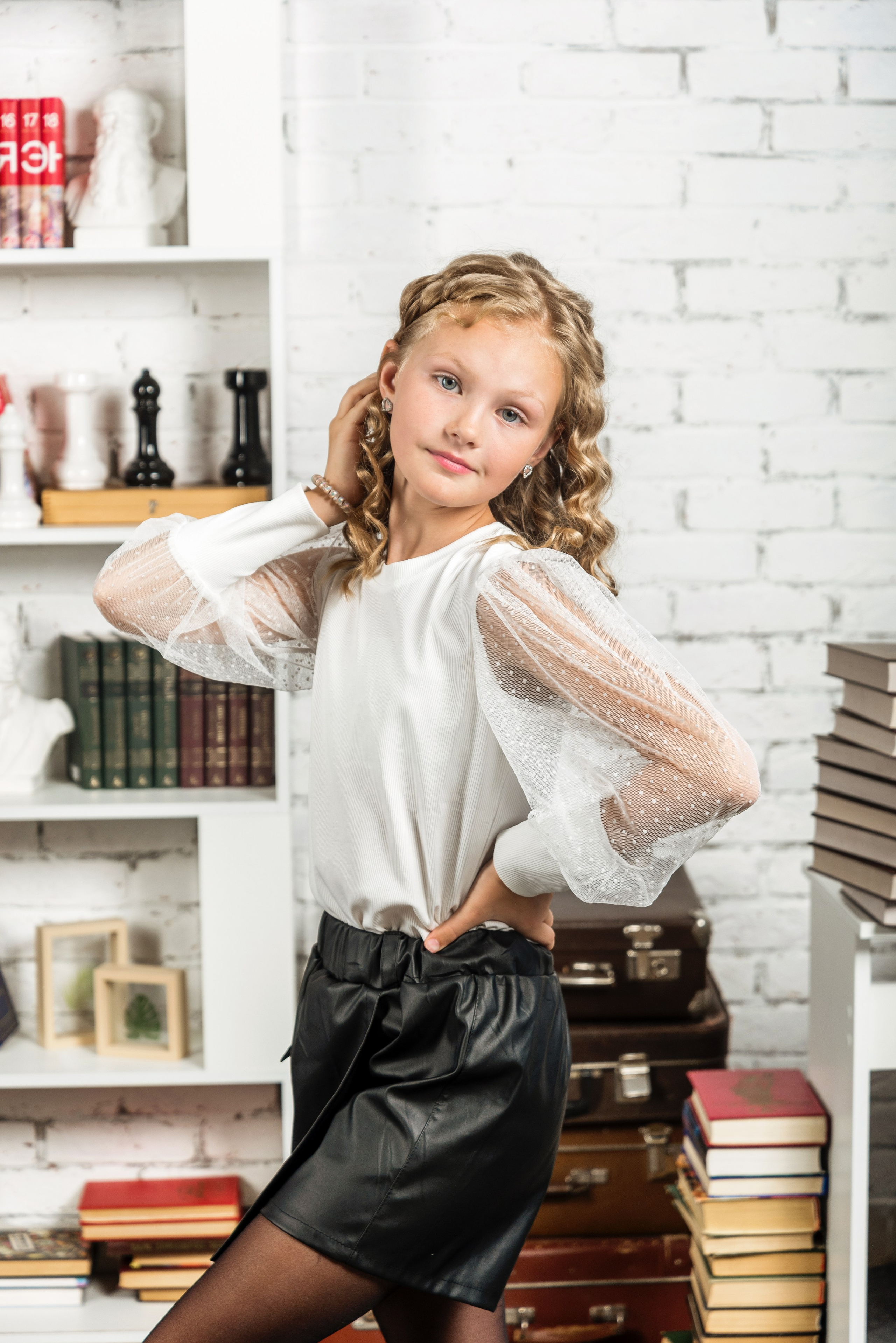 Съёмки в фотостудии. Выпускные альбомы. Южноуральск