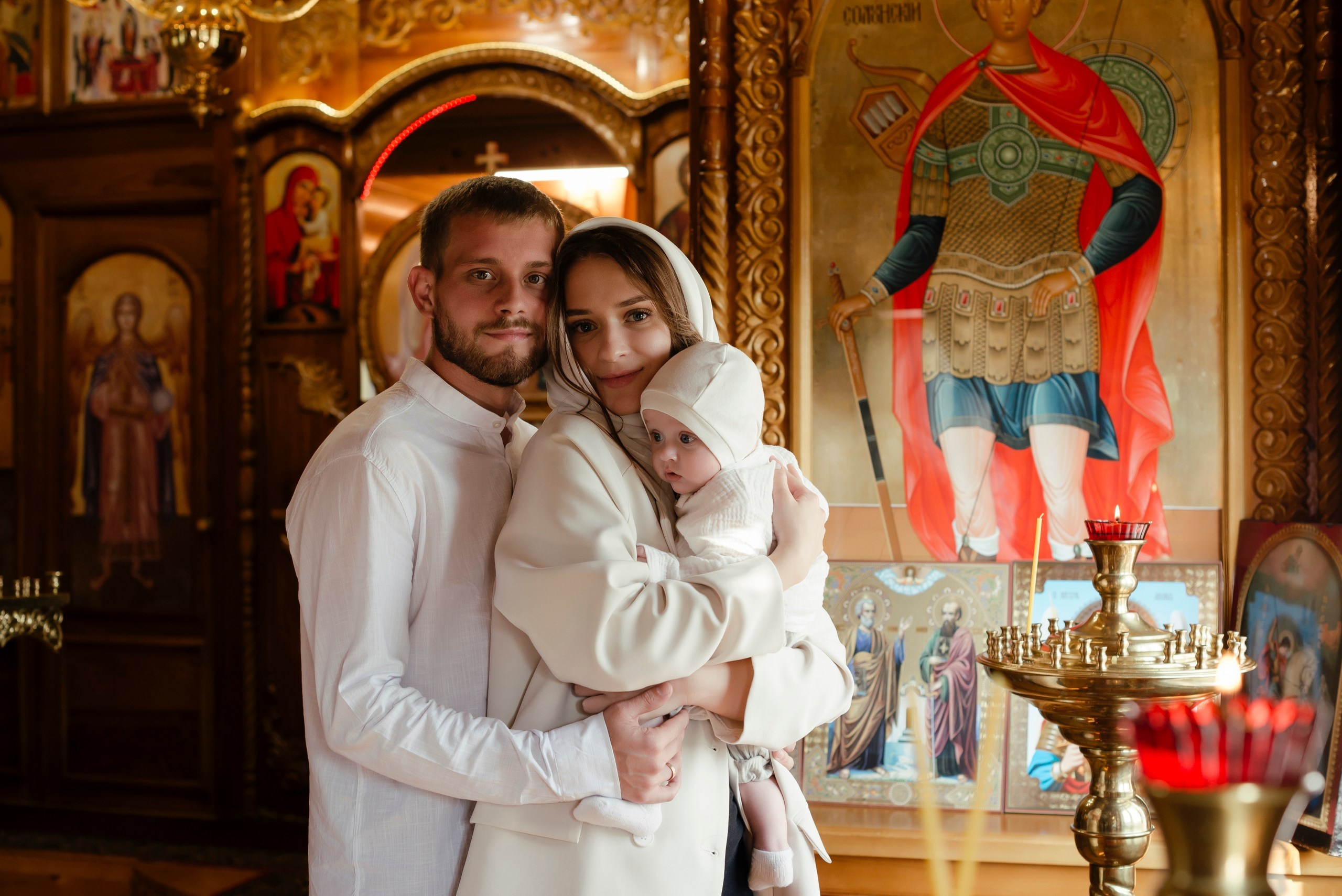 Таинство Крещения. Фотограф Дарья Семина