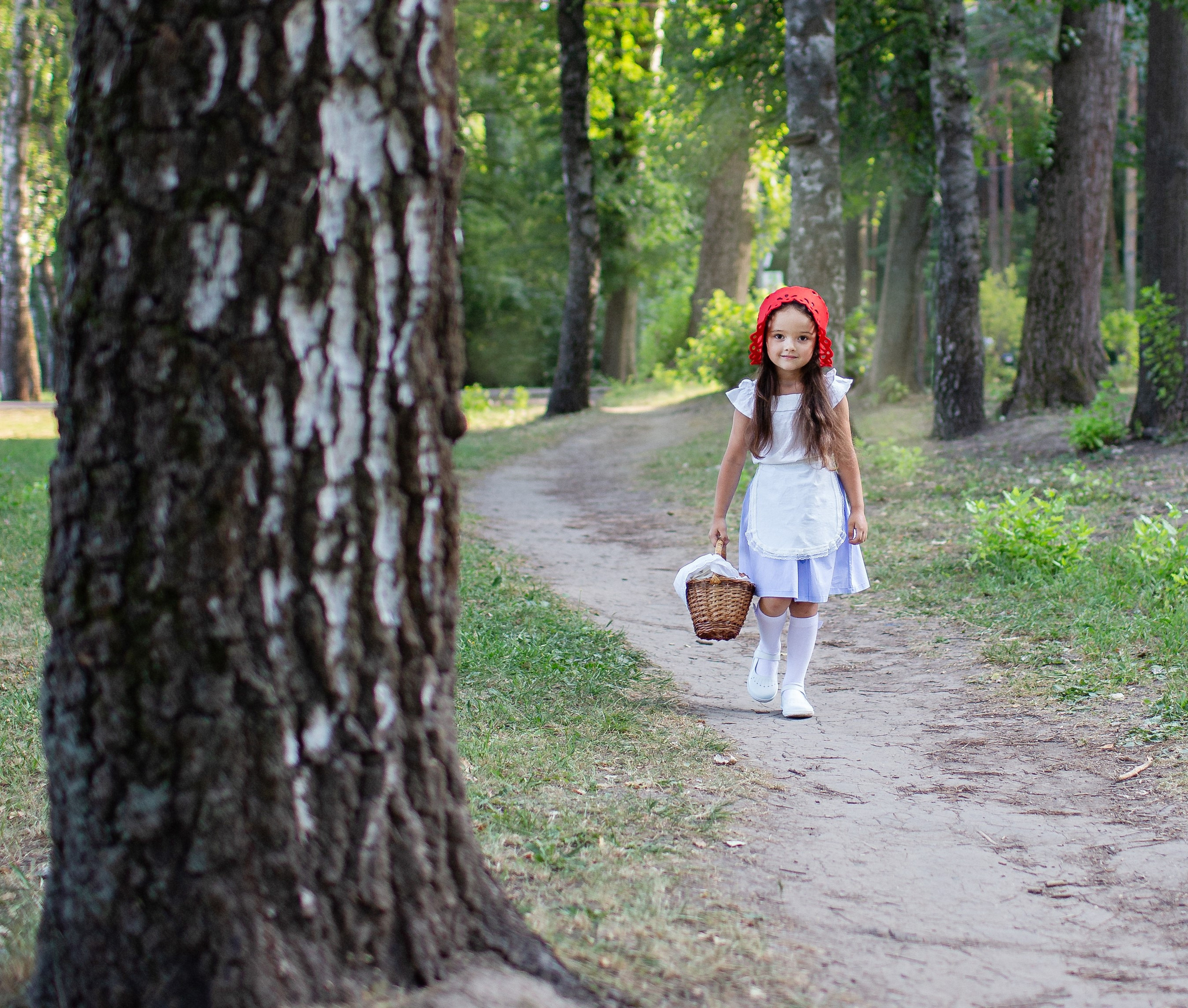 Семейный фотограф Тула, Фотосессия в Туле, детская фотосессия, Красная шапочка