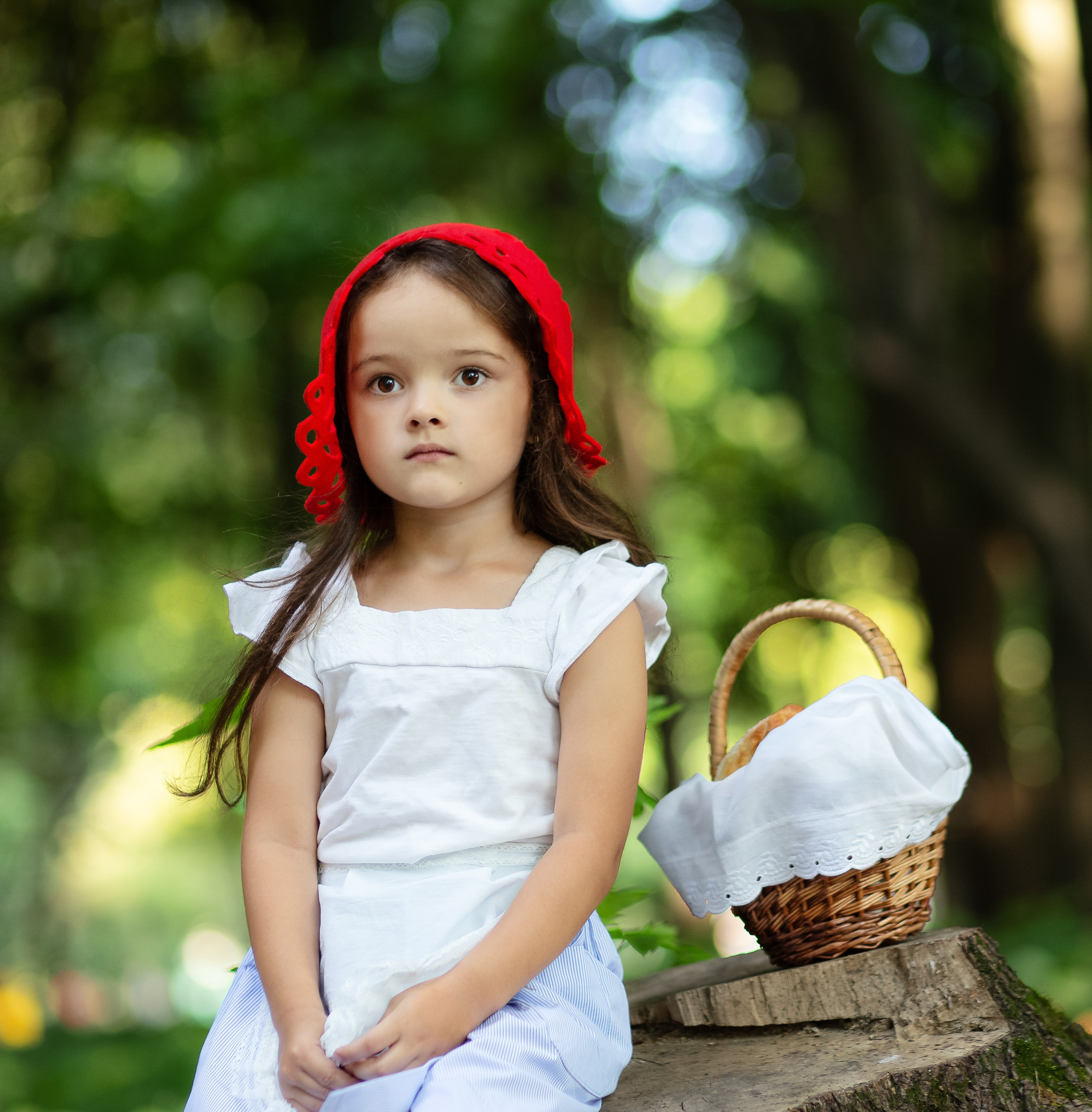 Семейный фотограф Тула, Фотосессия в Туле, детская фотосессия, Красная шапочка