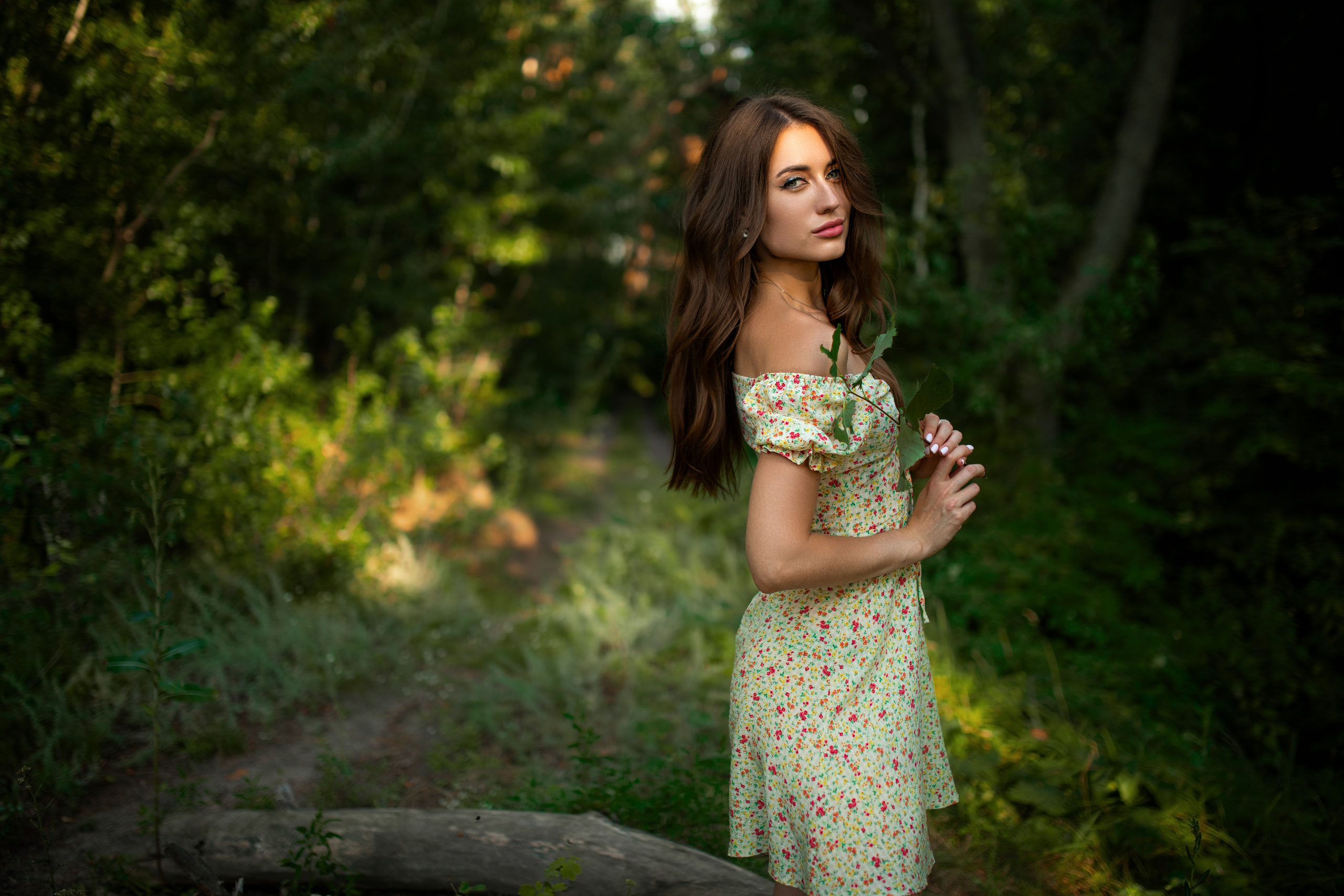 Летний фотосет с Анастасией в поле в формате для «себя»