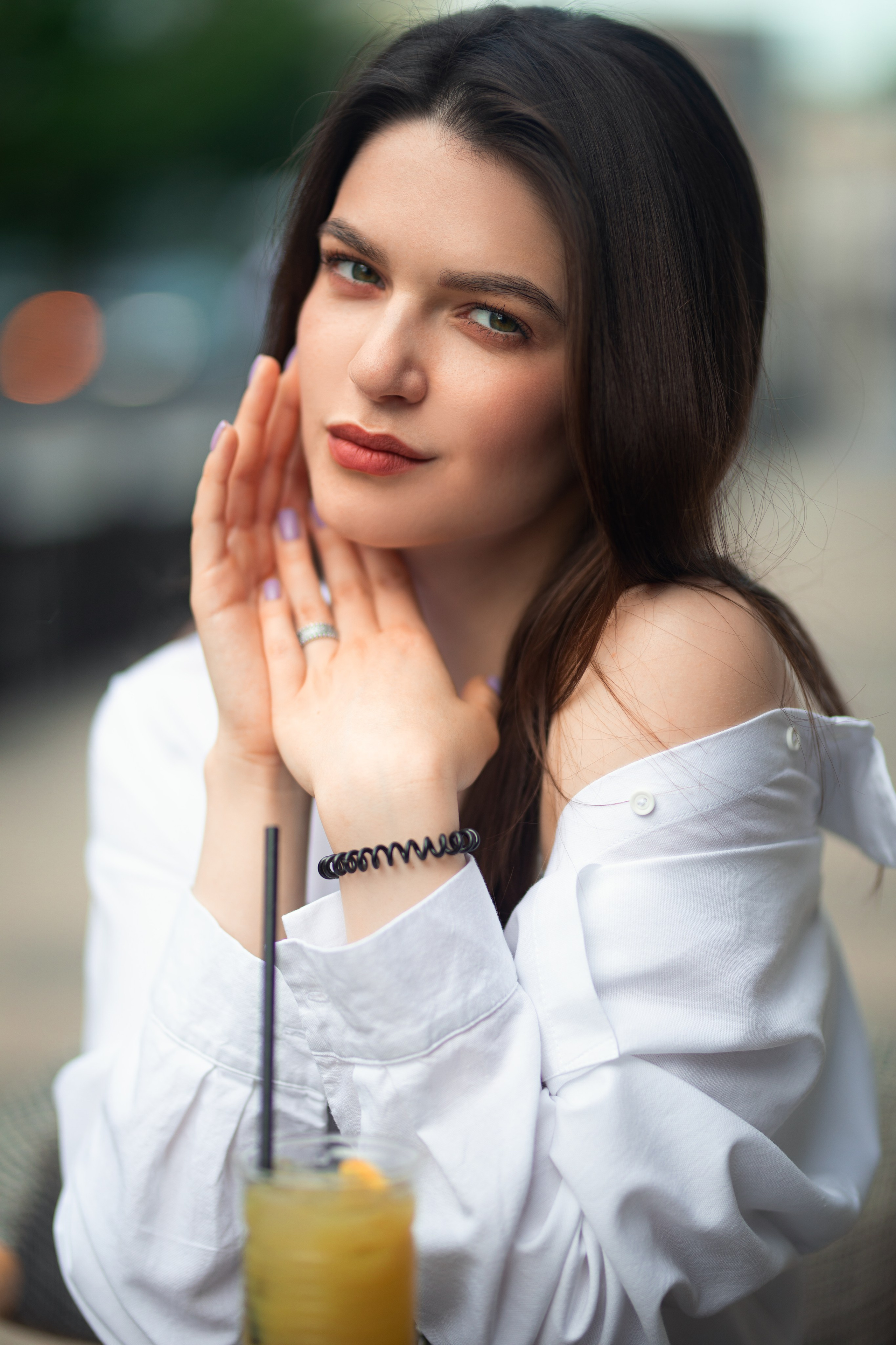 Фотосет с Дарьей на улицах города в формате для «себя»