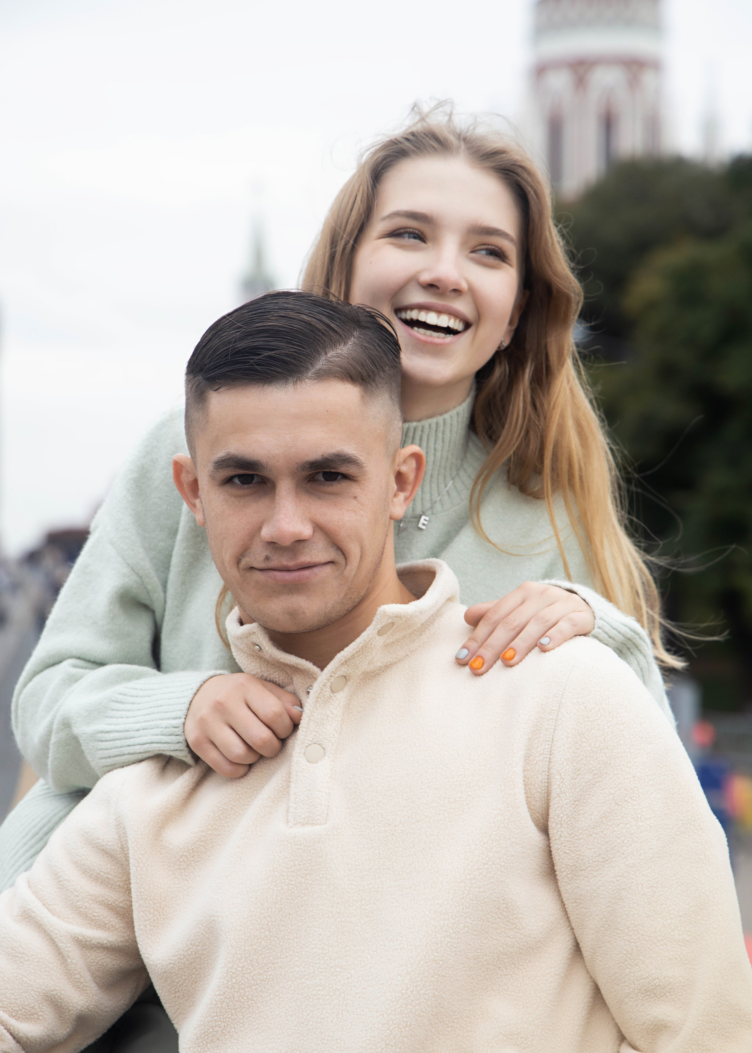 Love story. Фотосессия новорожденных в Москве и Московской области