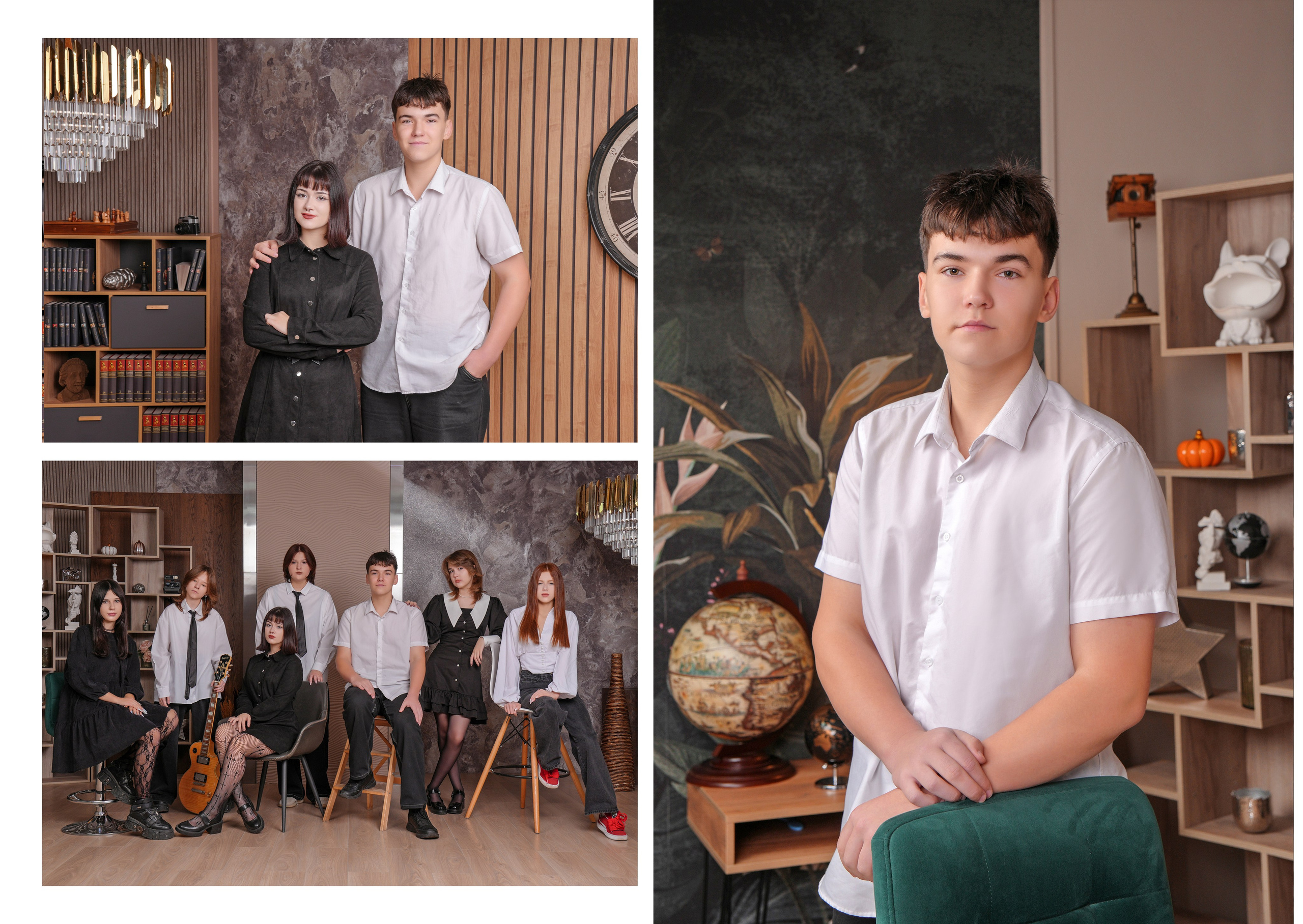 ШКОЛА 19 — 9 «В» класс. Красивый выпускной альбом в Краснодаре