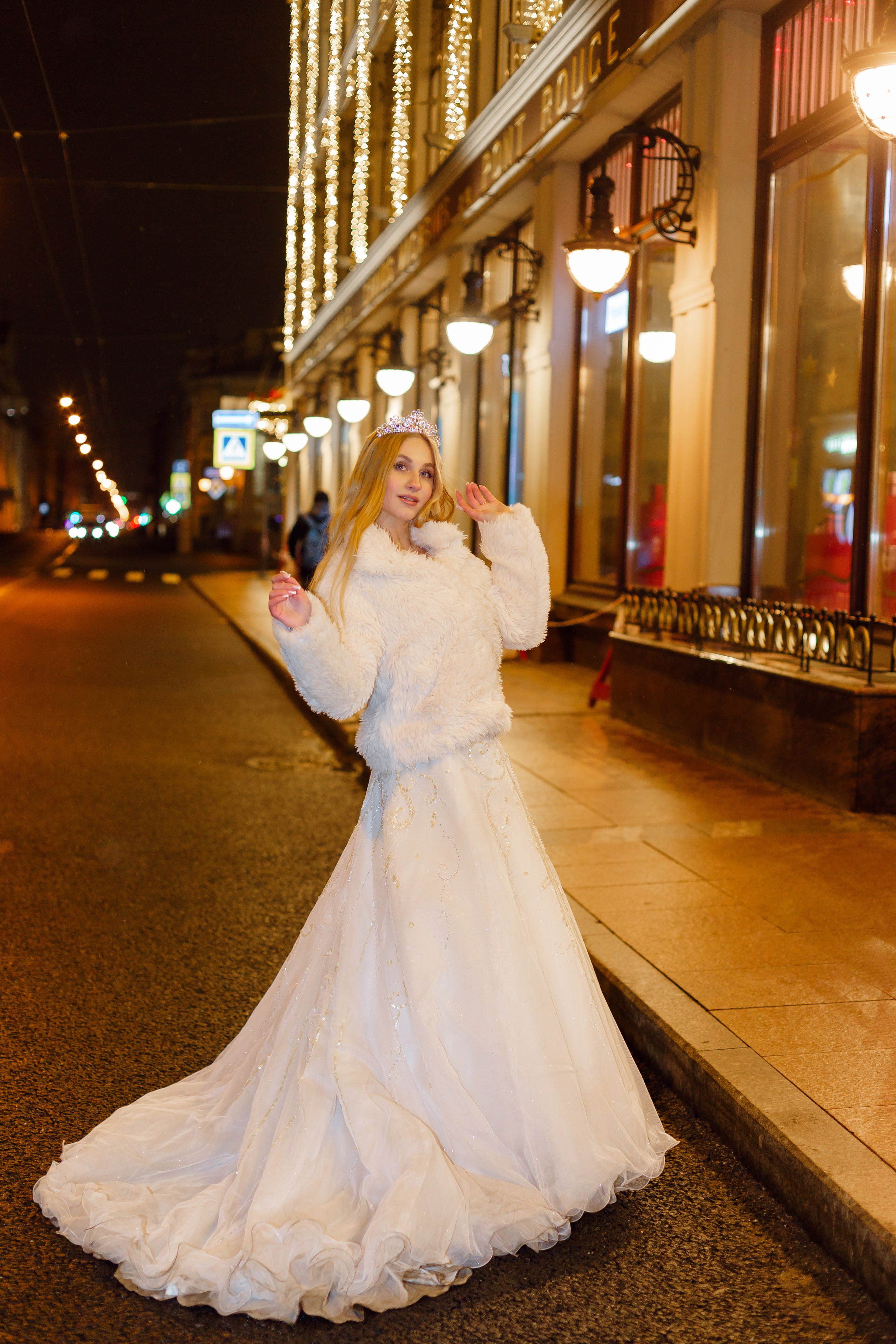 Прогулка по Новогоднему ночному Санкт- Петербургу. Свадебный и семейный фотограф Спб Бошман Ирина