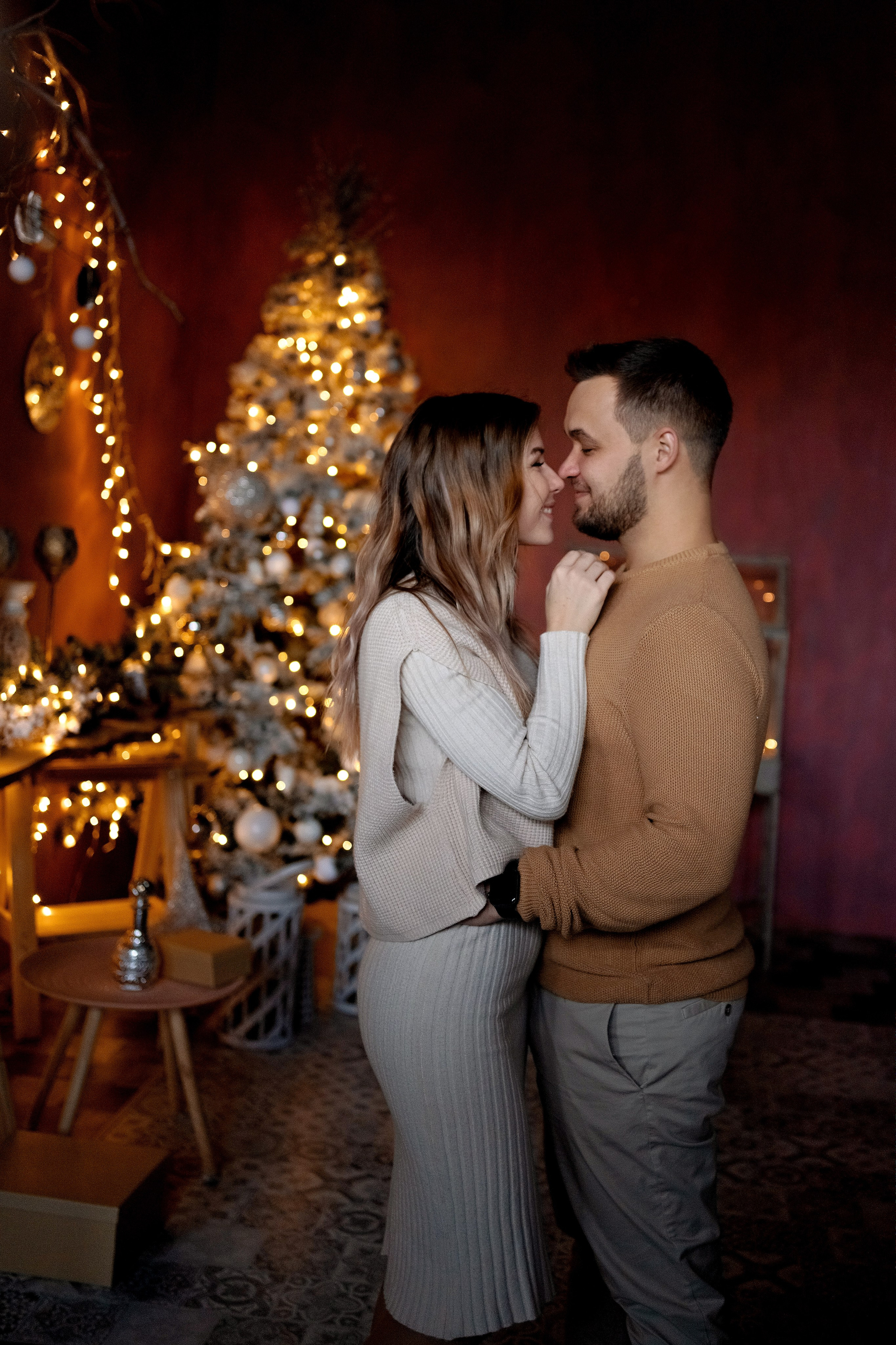 Новогодняя семейная фотосессия. Семейный и детский фотограф в Москве Екатерина Офицерова