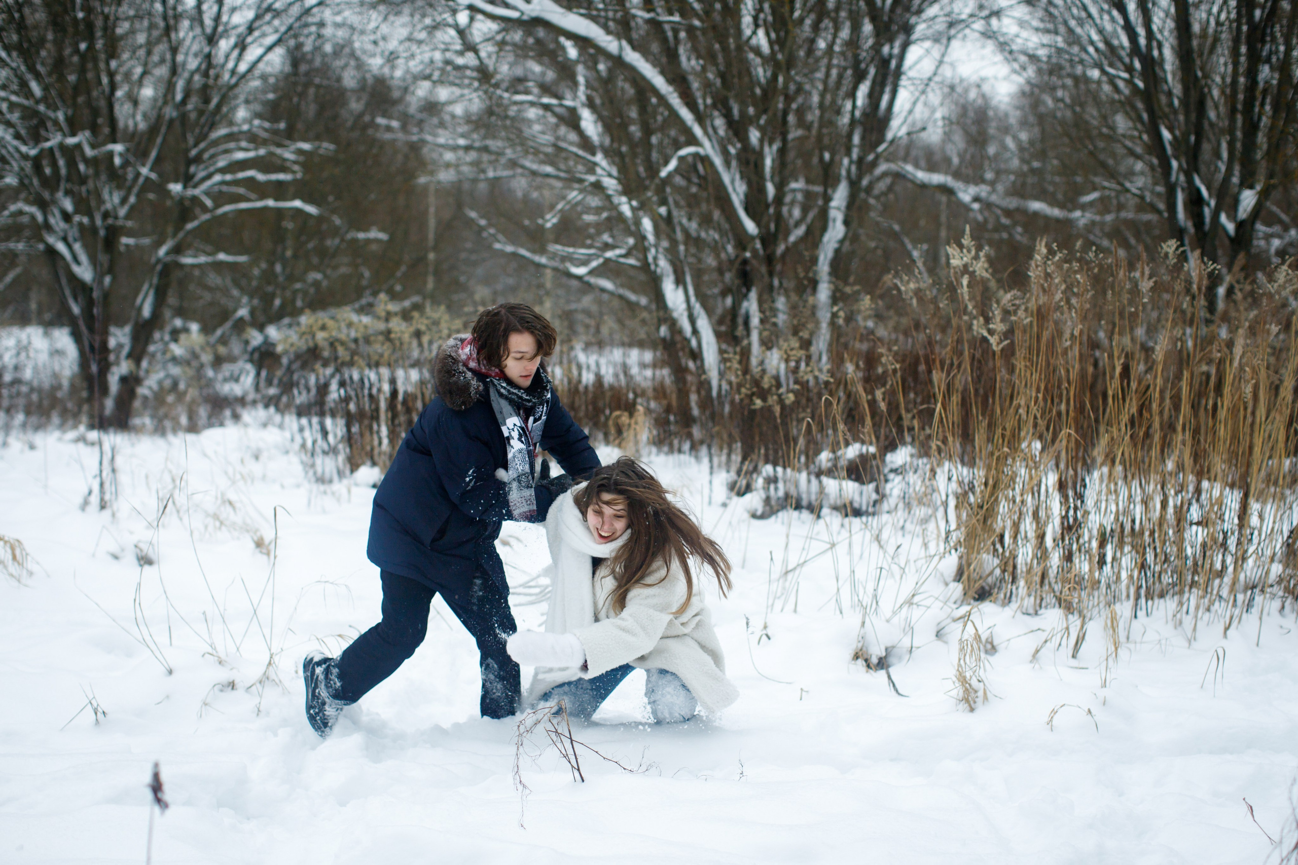 Морозная сказка. Детский и семейный фотограф Мария Киселёва. Москва