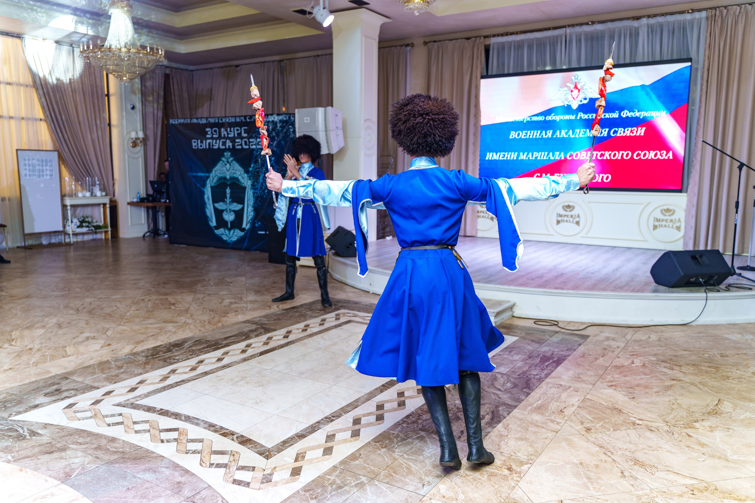 Фотосъемка выпуска военной академии и вручение дипломов