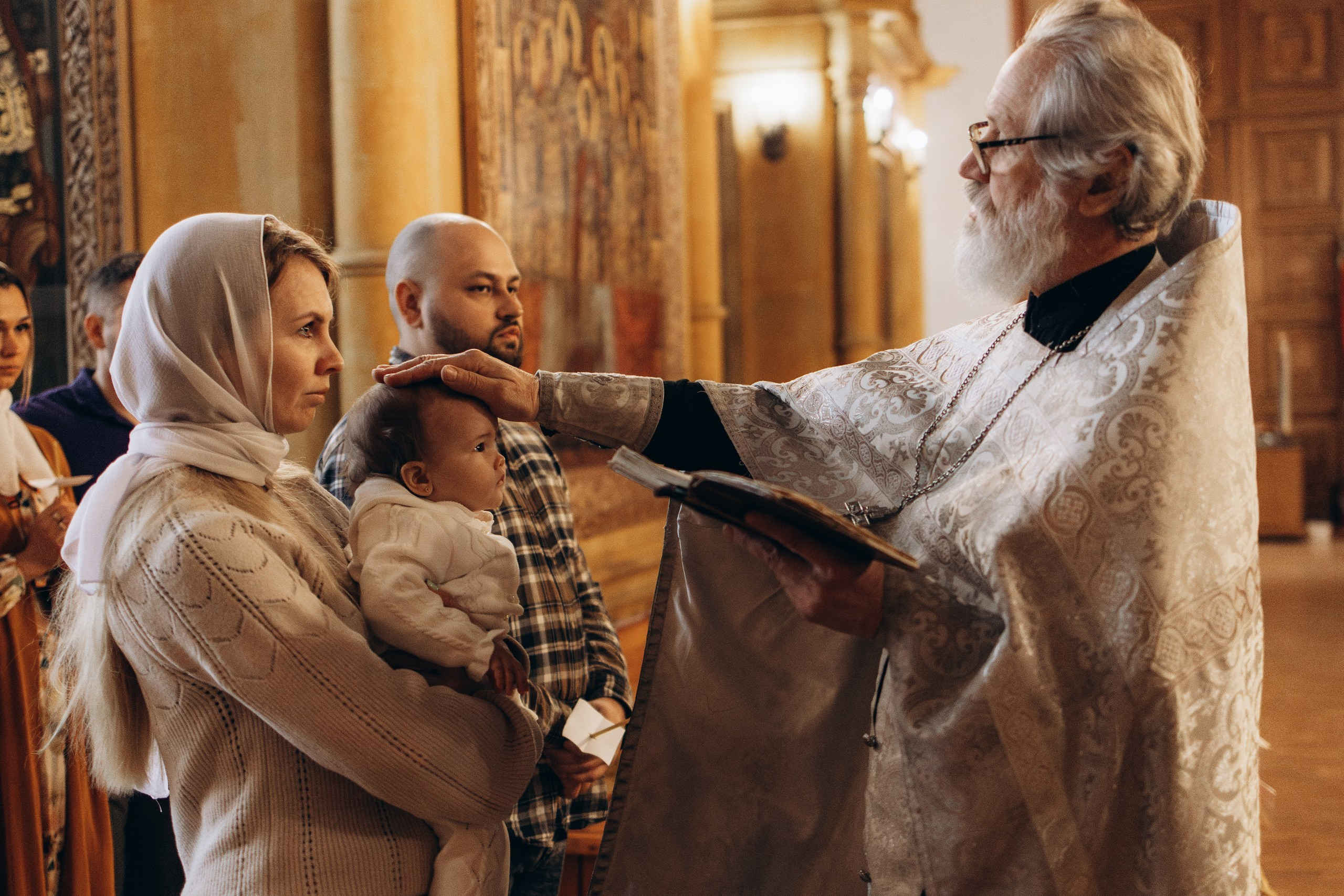 Крещение. Семейный фотограф в Москве Ксения Аганина