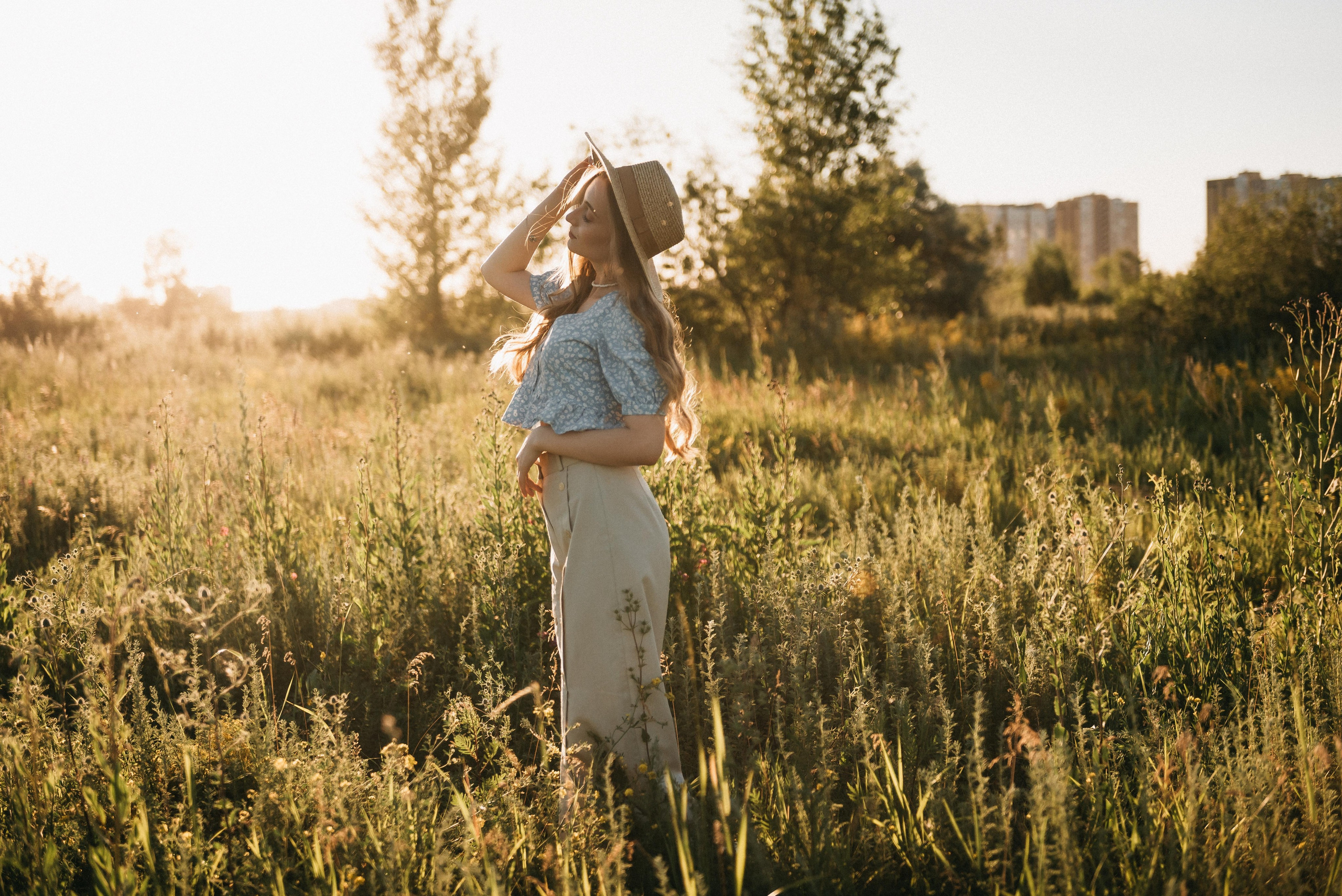 В поле. Фотограф Родионова Екатерина в Москве и Оренбурге