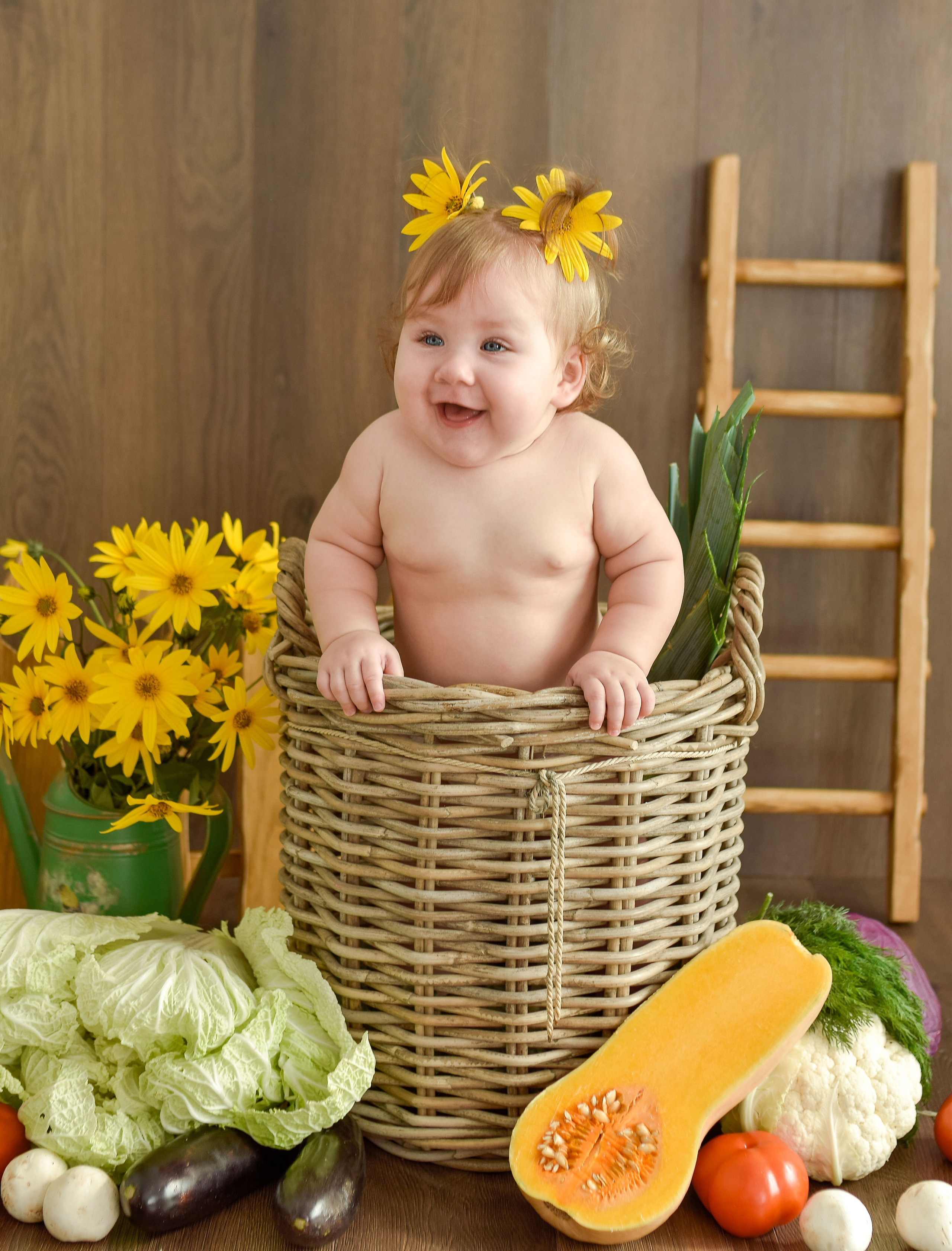 ПРОЕКТ «ОСЕННИЙ УРОЖАЙ». Фотограф в Ялте Инна Найден. Детский и семейный фотограф