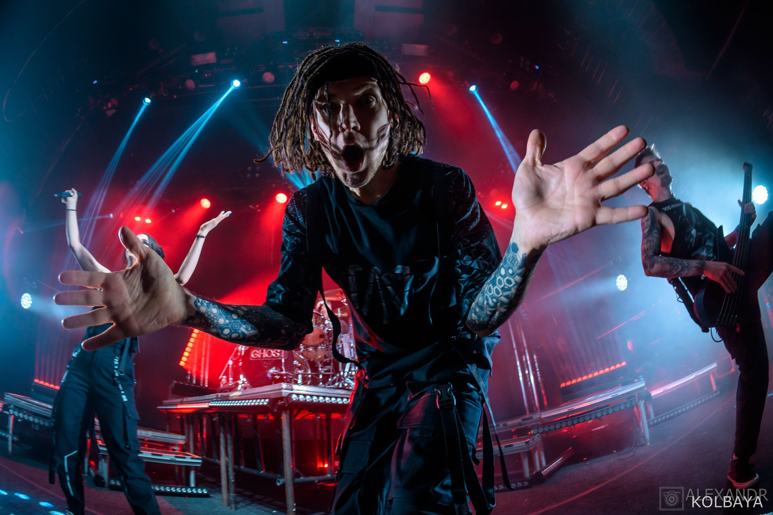 Концерт группы СЛОТ в клубе BASE. Концертный и театральный репортажный фотограф в Москве Александр Колбая