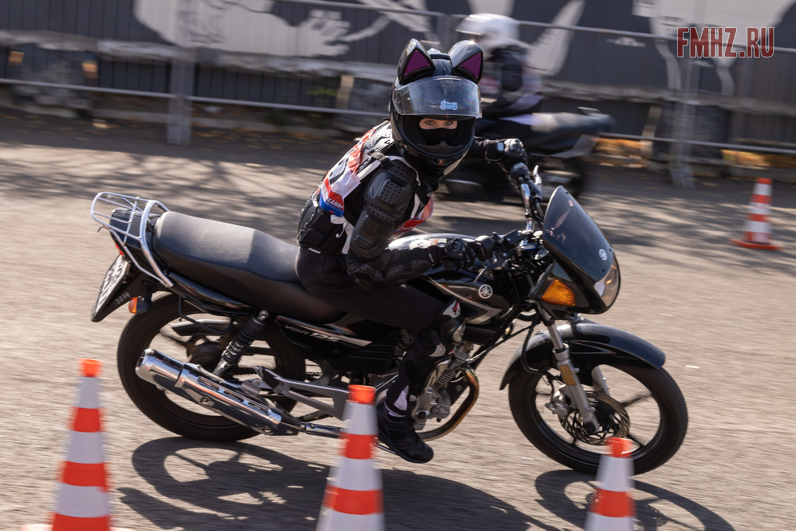 Соревнования по мотоджимхане на площадке Мосгортранс 15.09.2024. Фотограф Владимир Охрименко