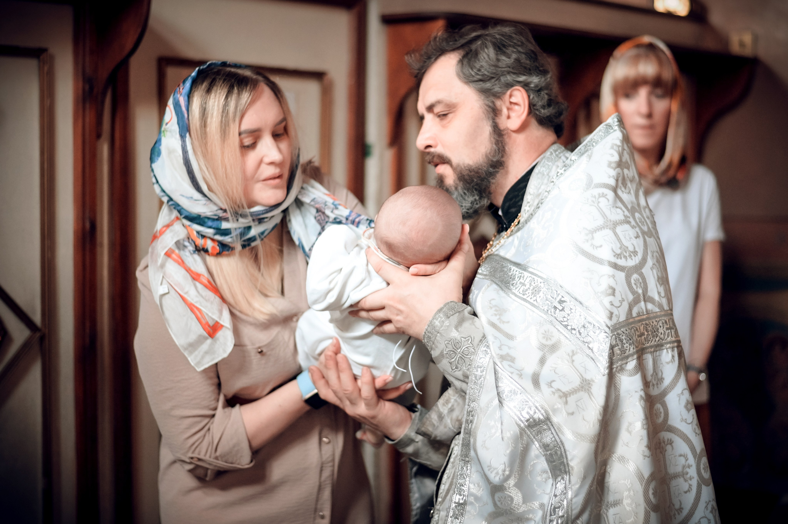 Крещение. Детский и семейный фотограф Ирина Баранова