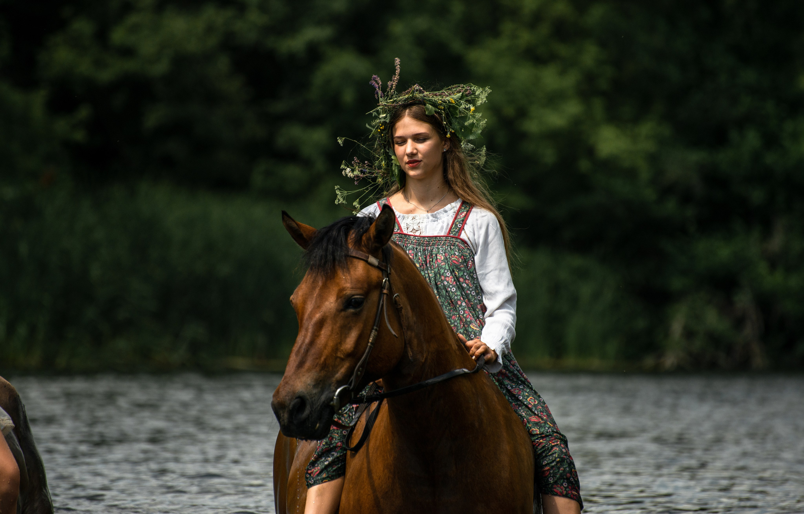 Купала в Родославном. Конный фотограф в Саратове Юлия Иванова