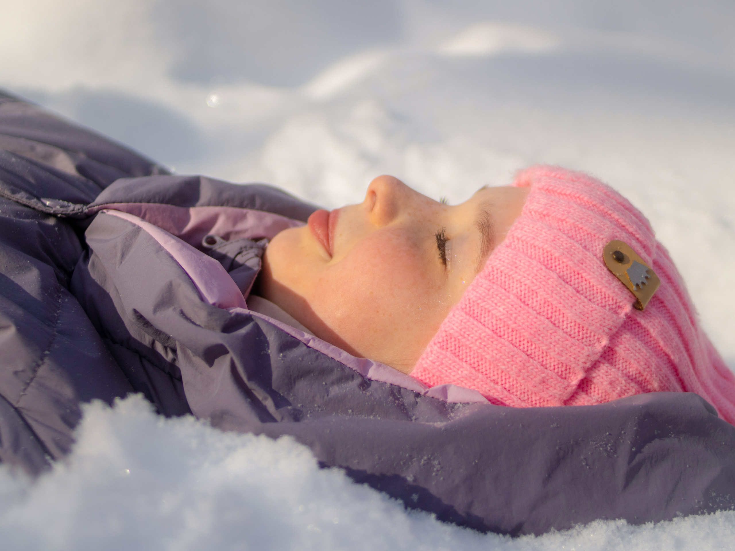 Диана в зимнем лесу. Семейный и детский фотограф в Екатеринбурге