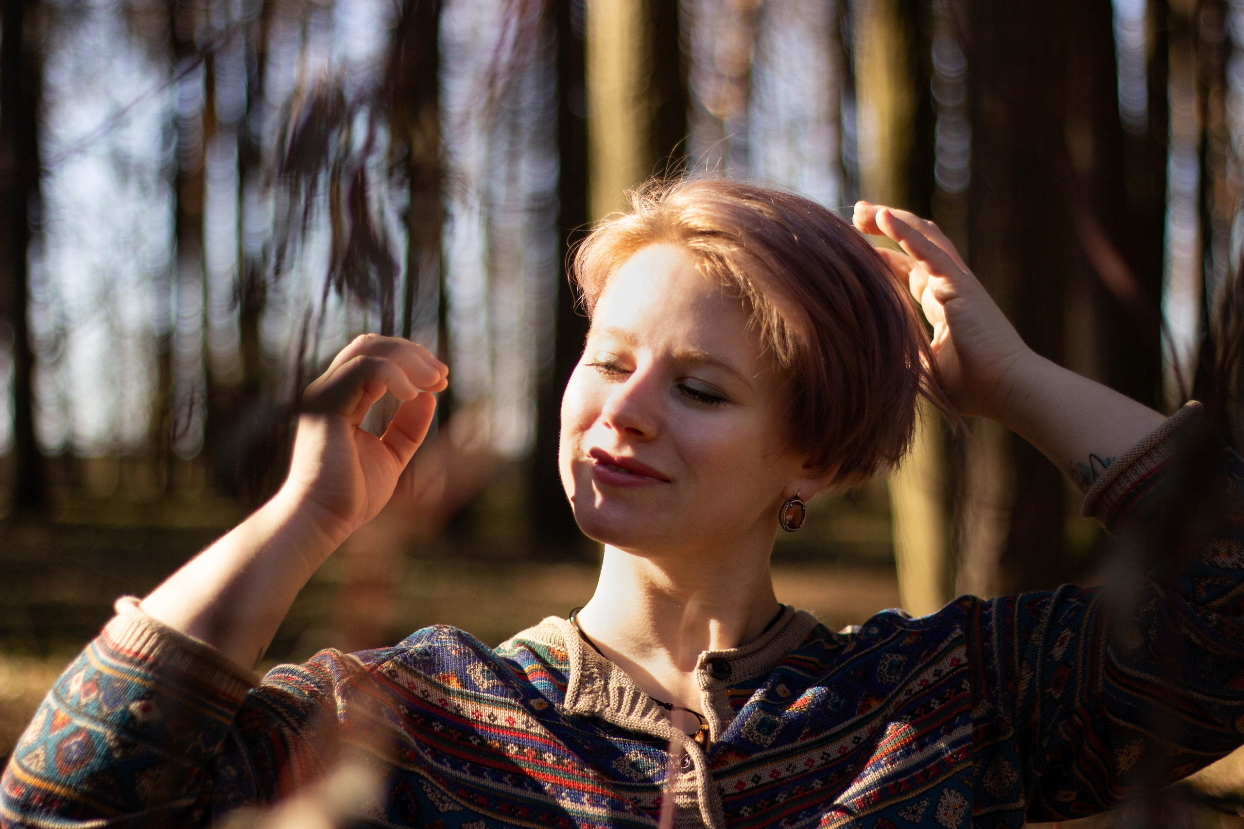 Алена в Усадьбе Остафьево. Портретный фотограф Москва Юлия Трякина