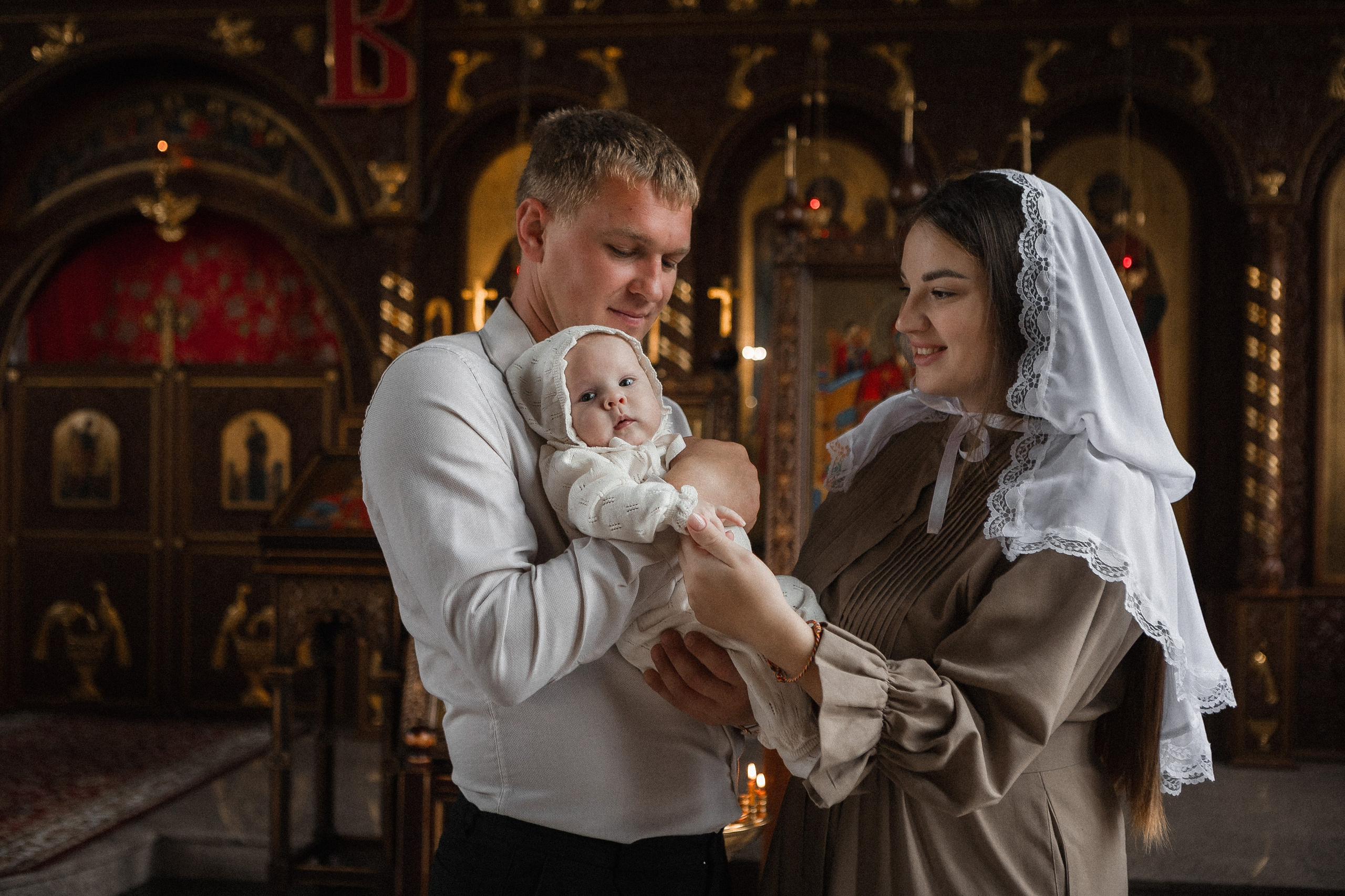 Таинство крещения Матфея. Семейный фотограф в Нижнем Новгороде Доронина Юлия