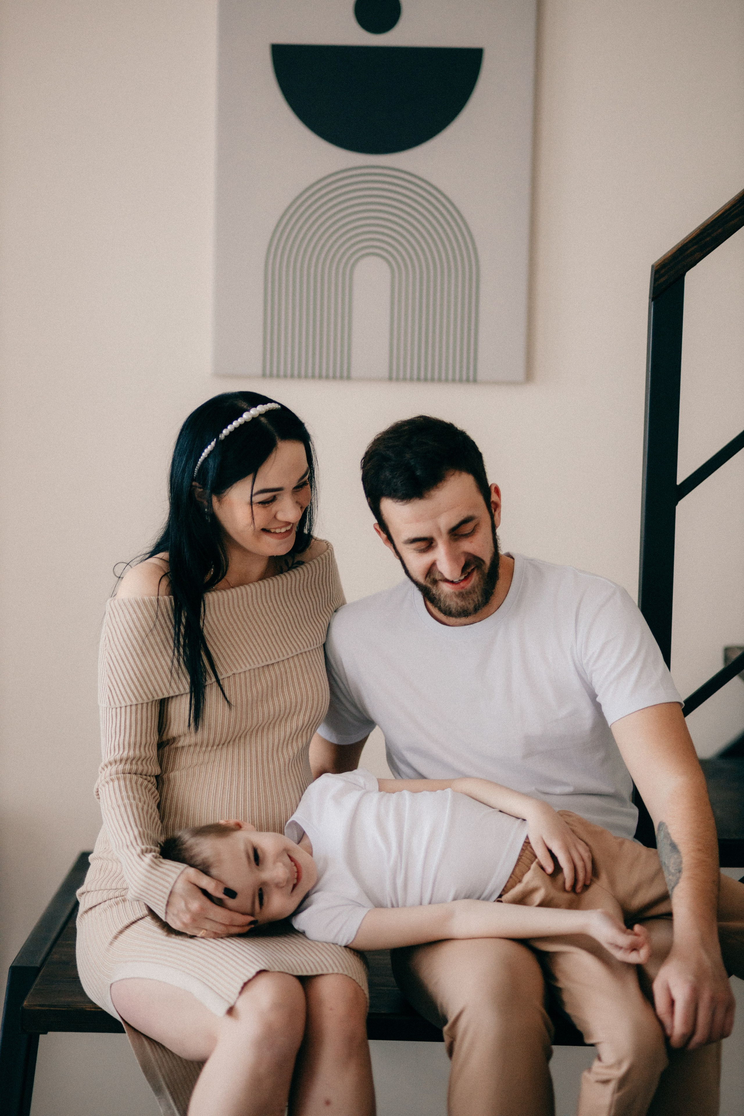 Евгения, Александр и Тимофей. Фотограф София Комкина