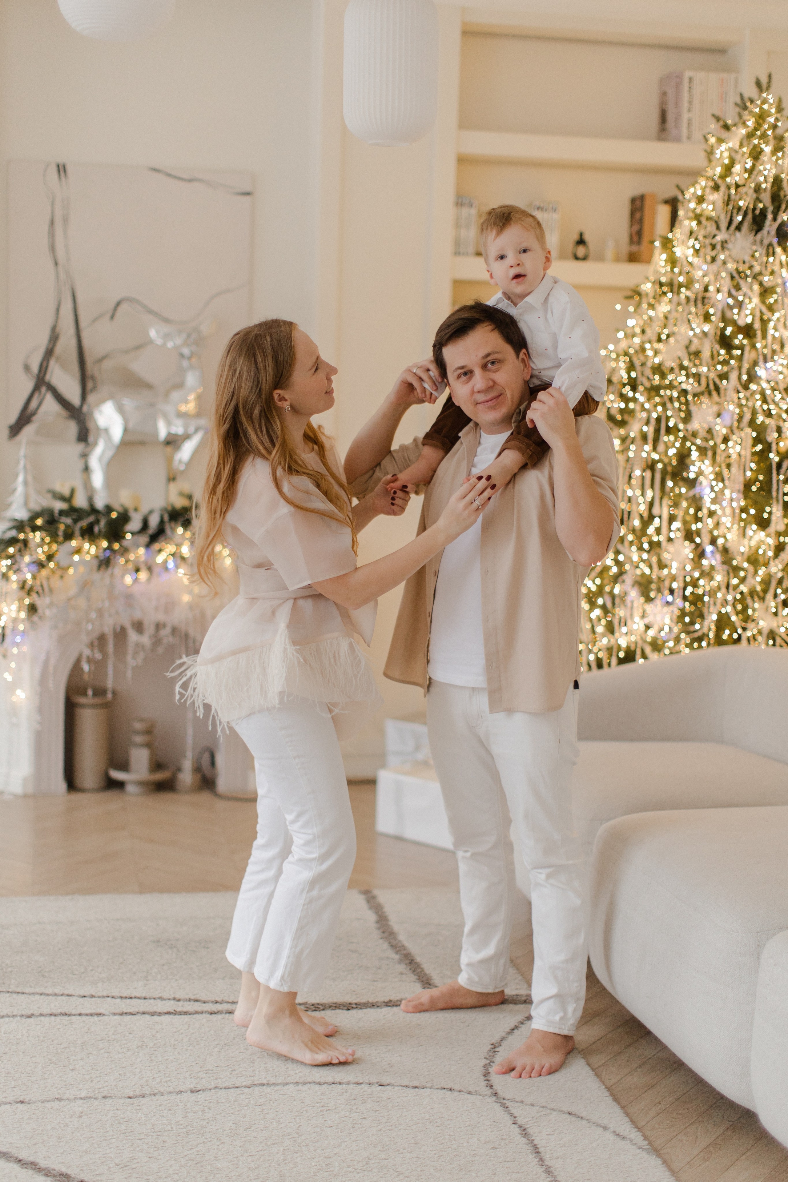 Катя с семьей. Семейный и детский фотограф в Москве Кузьмина Мария