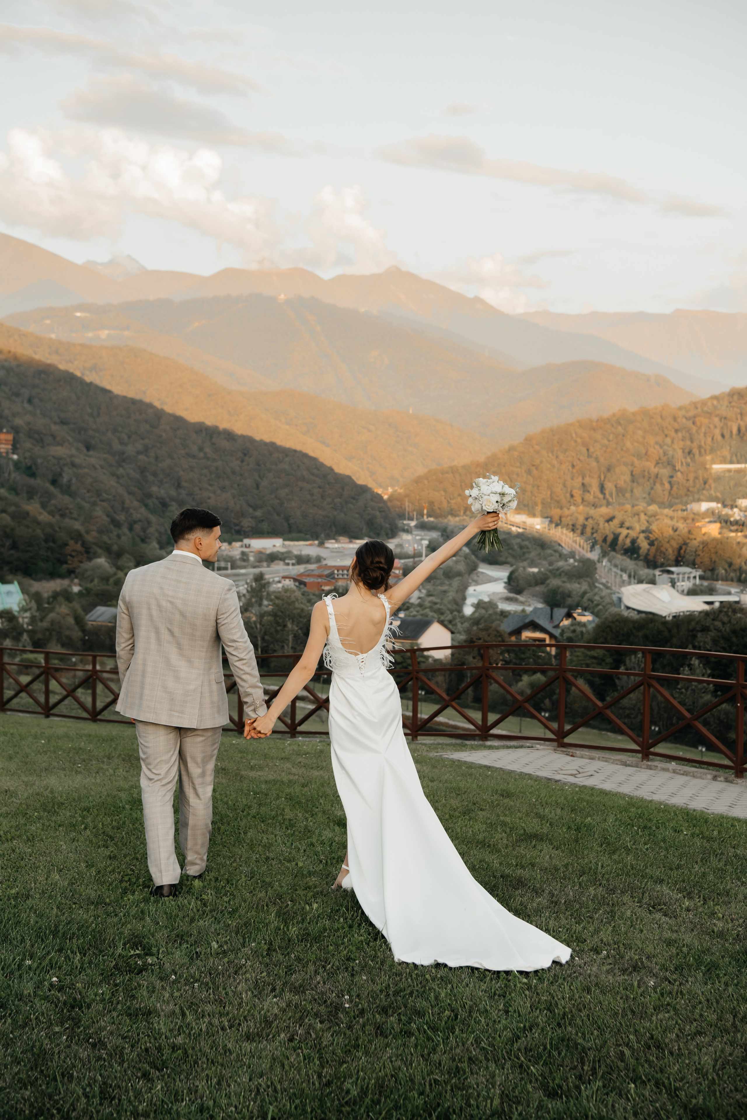 Свадьба в Красной поляне. Фотограф Сочи Евгений Соколов