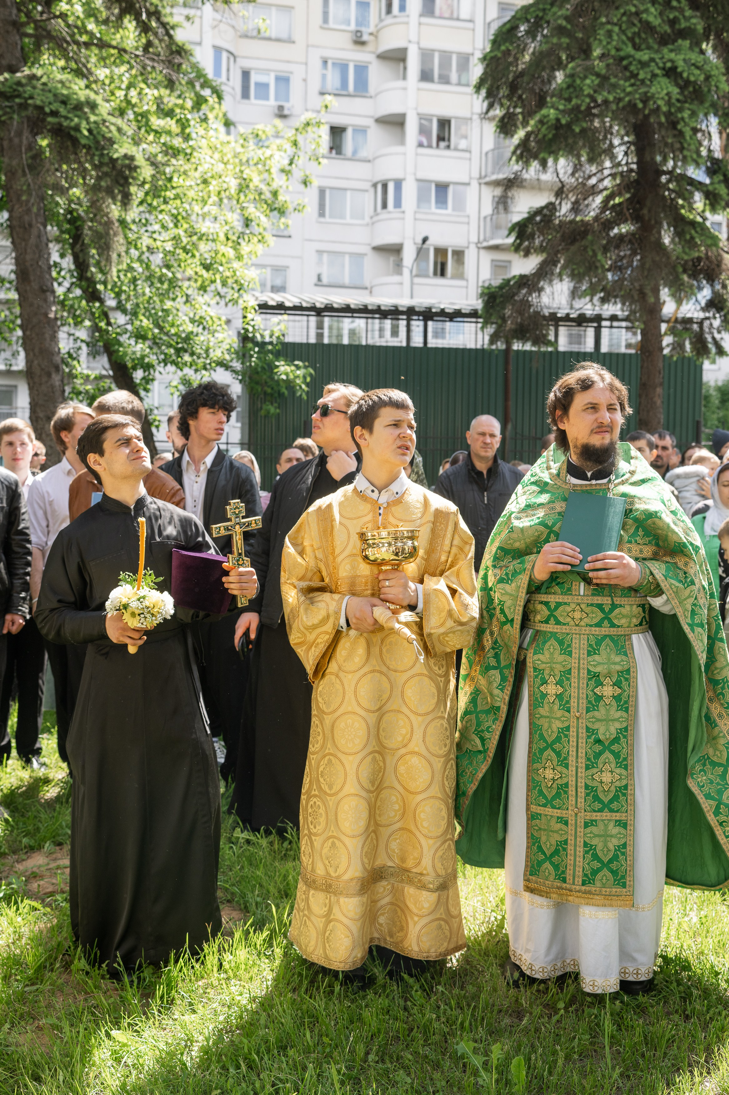 Престольный праздник в храме Троицы Живоначальной. Фотограф Москва/Подмосковье