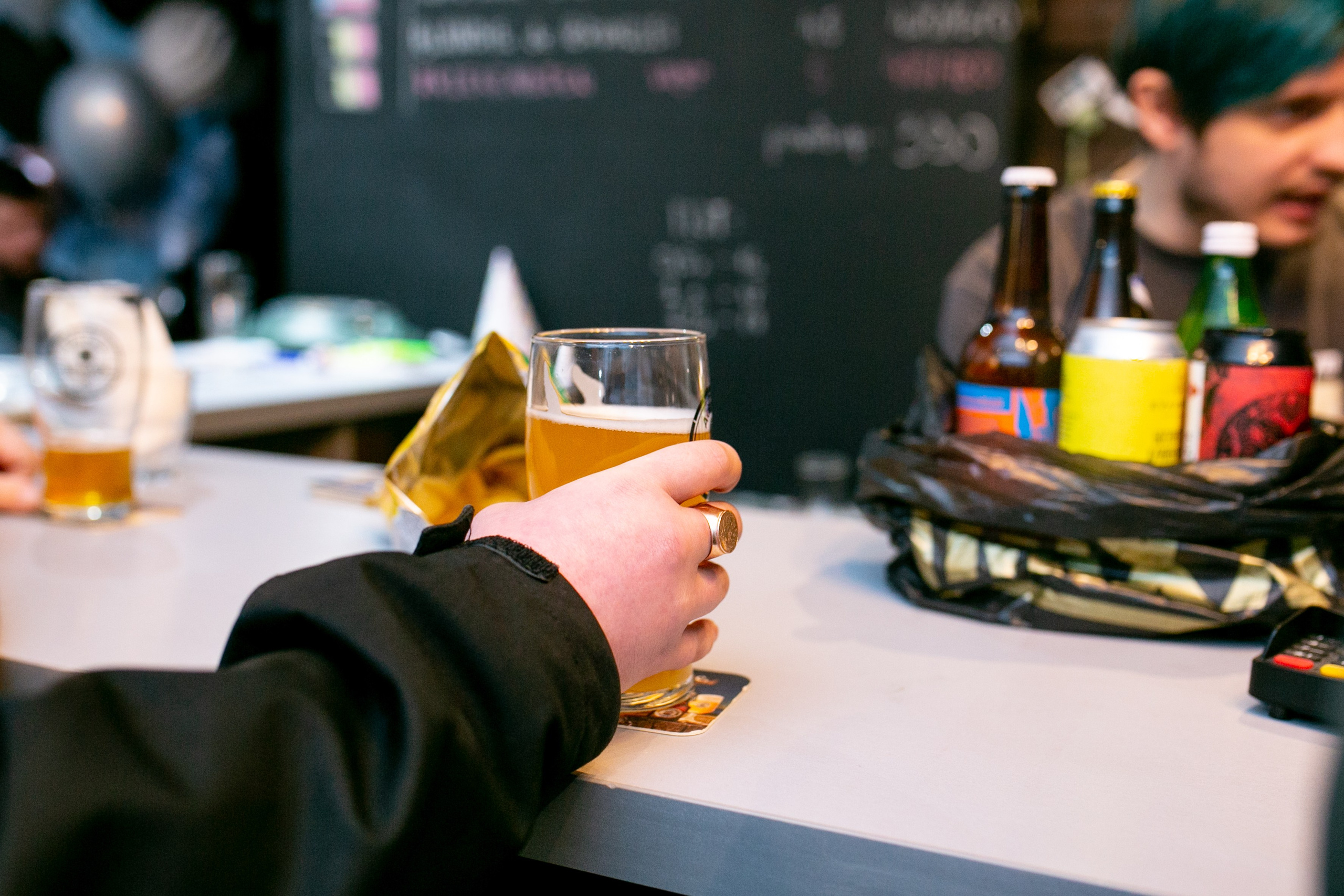 День рождения бара Добрый бондарь. Фотограф в Новосибирске Ася Зверева