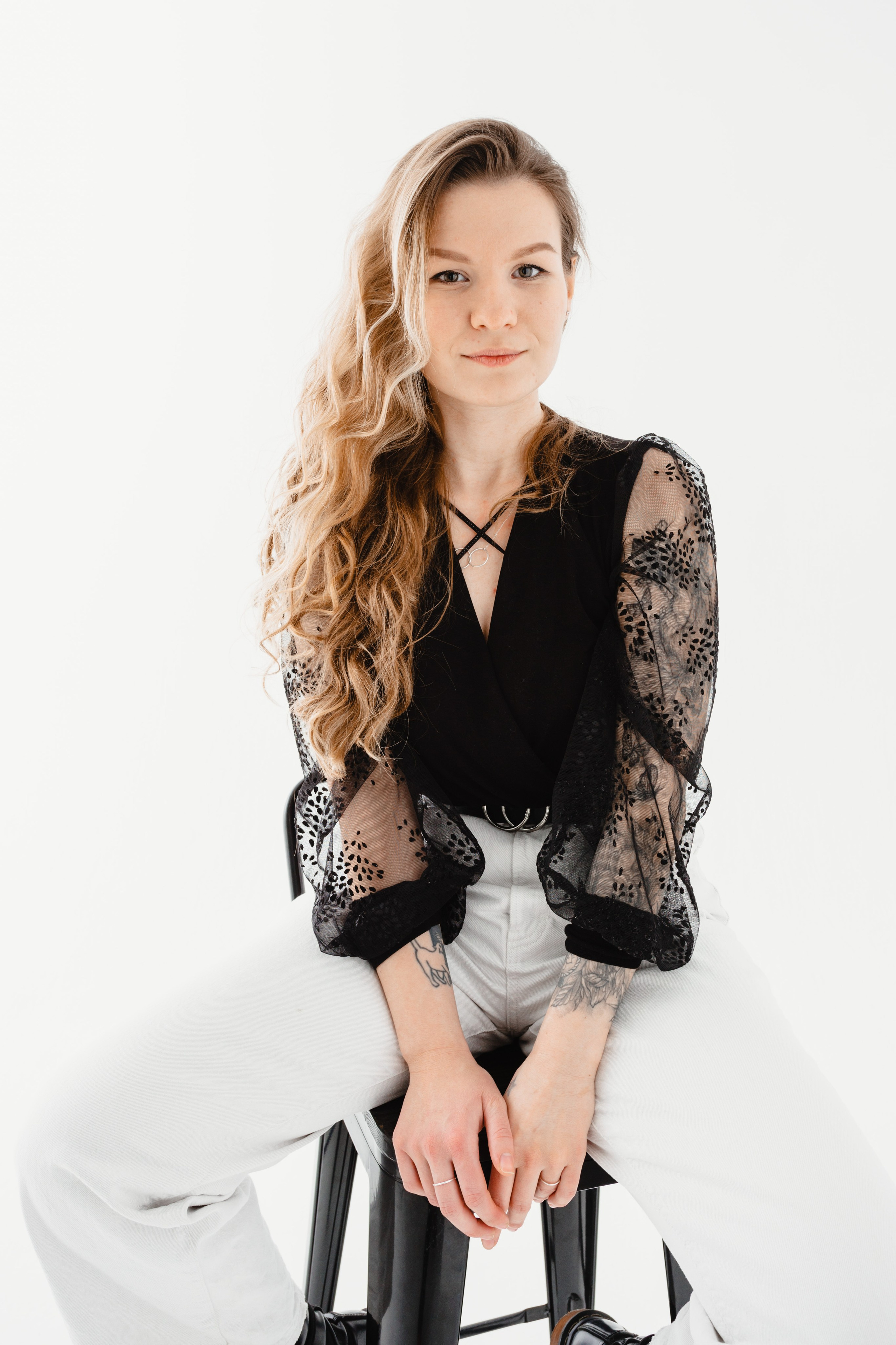 Маша в студии. Портретный и концертный фотограф в Москве Тугарин Александр