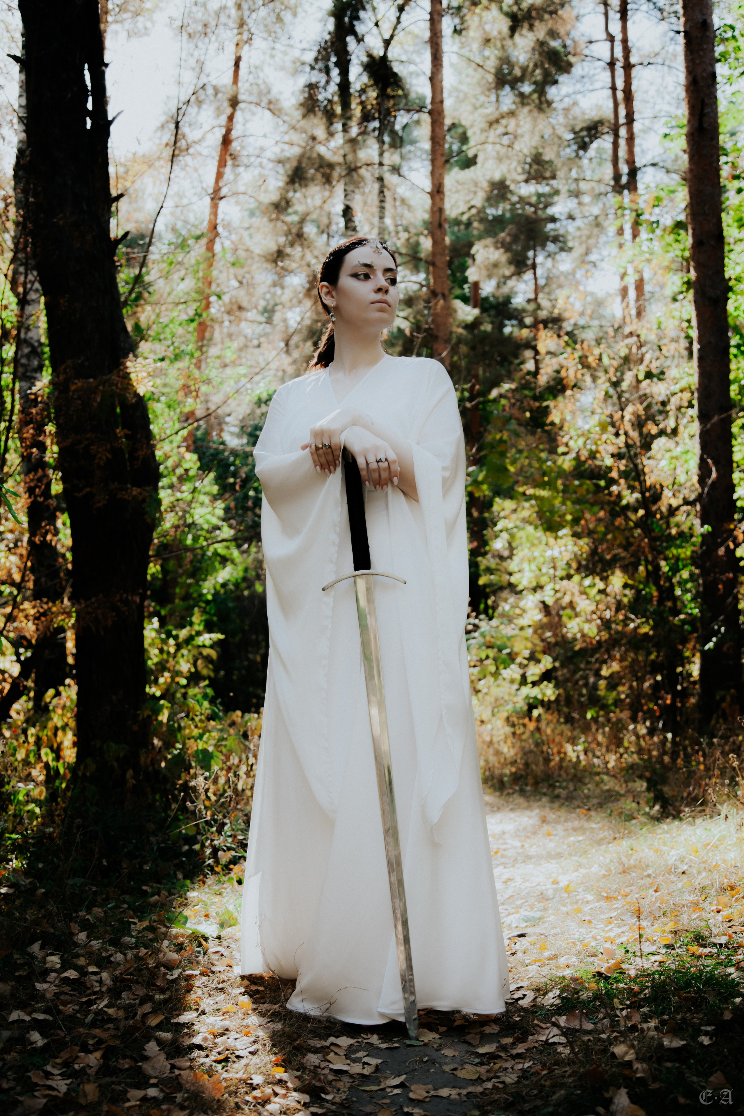 Скандинавская воительница. Фотограф Ellairen