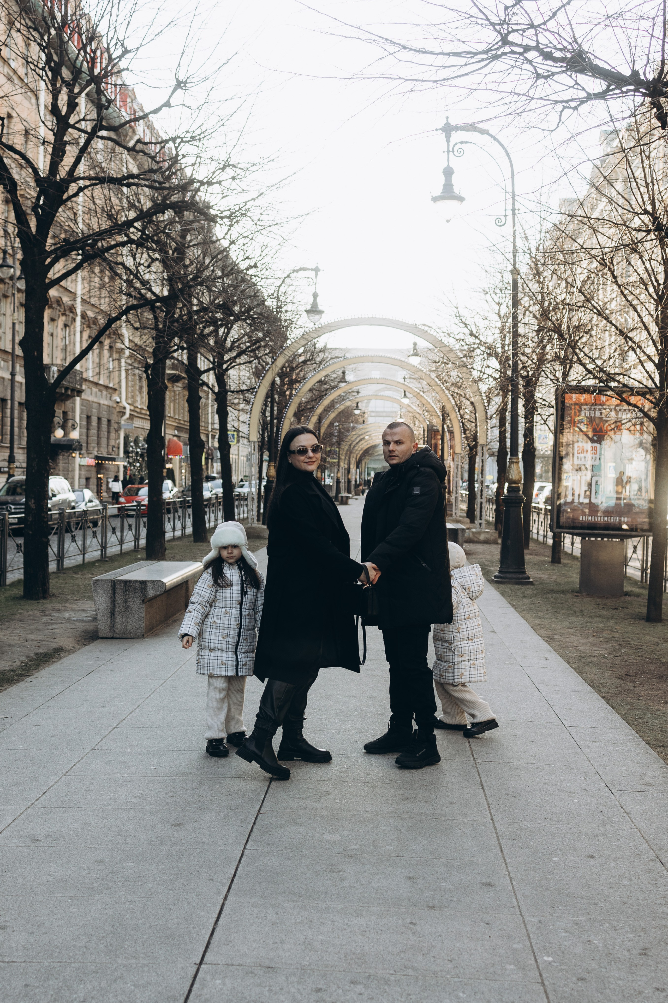 Прогулка в Санкт-Петербурге. Семейный фотограф в Москве Виктория Ястребинская