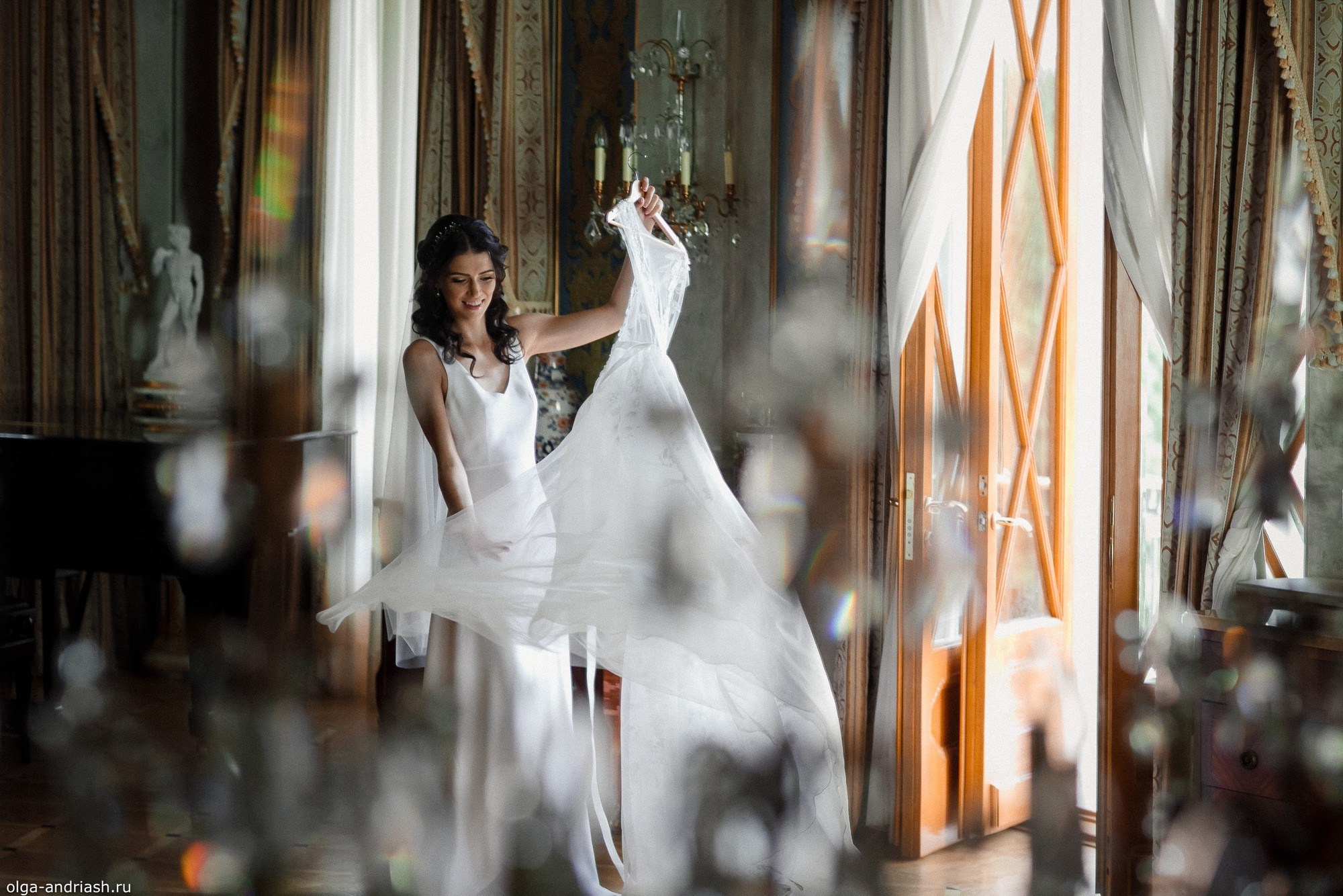 Вечерняя выездная регистрация. Семейный, портретный и свадебный фотограф в Санкт-Петербурге и Москве