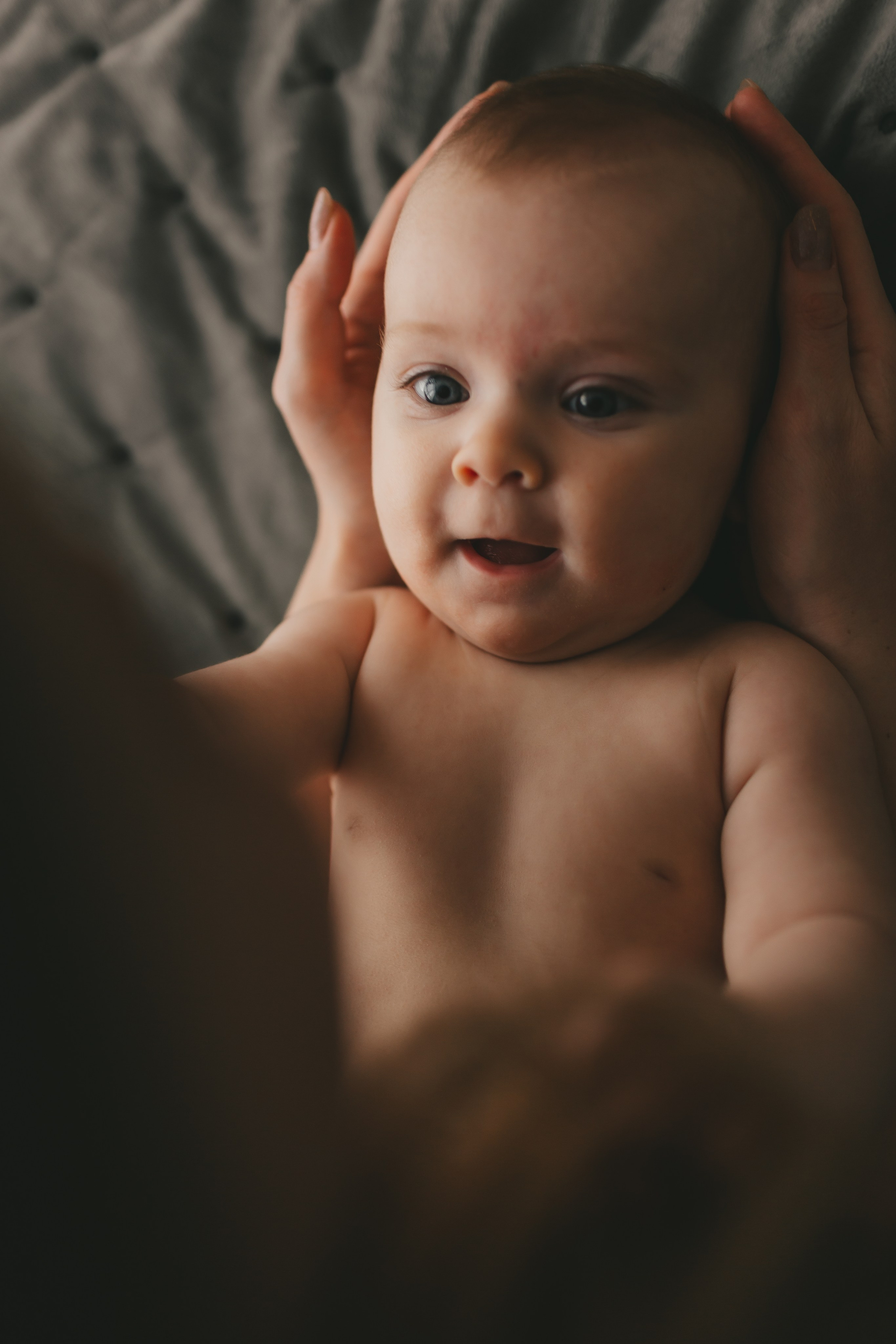 Женя, Юля и Вероника (домашняя фотосессия). Семейный и детский фотограф и видеограф в Москве, Дрокина Наталья