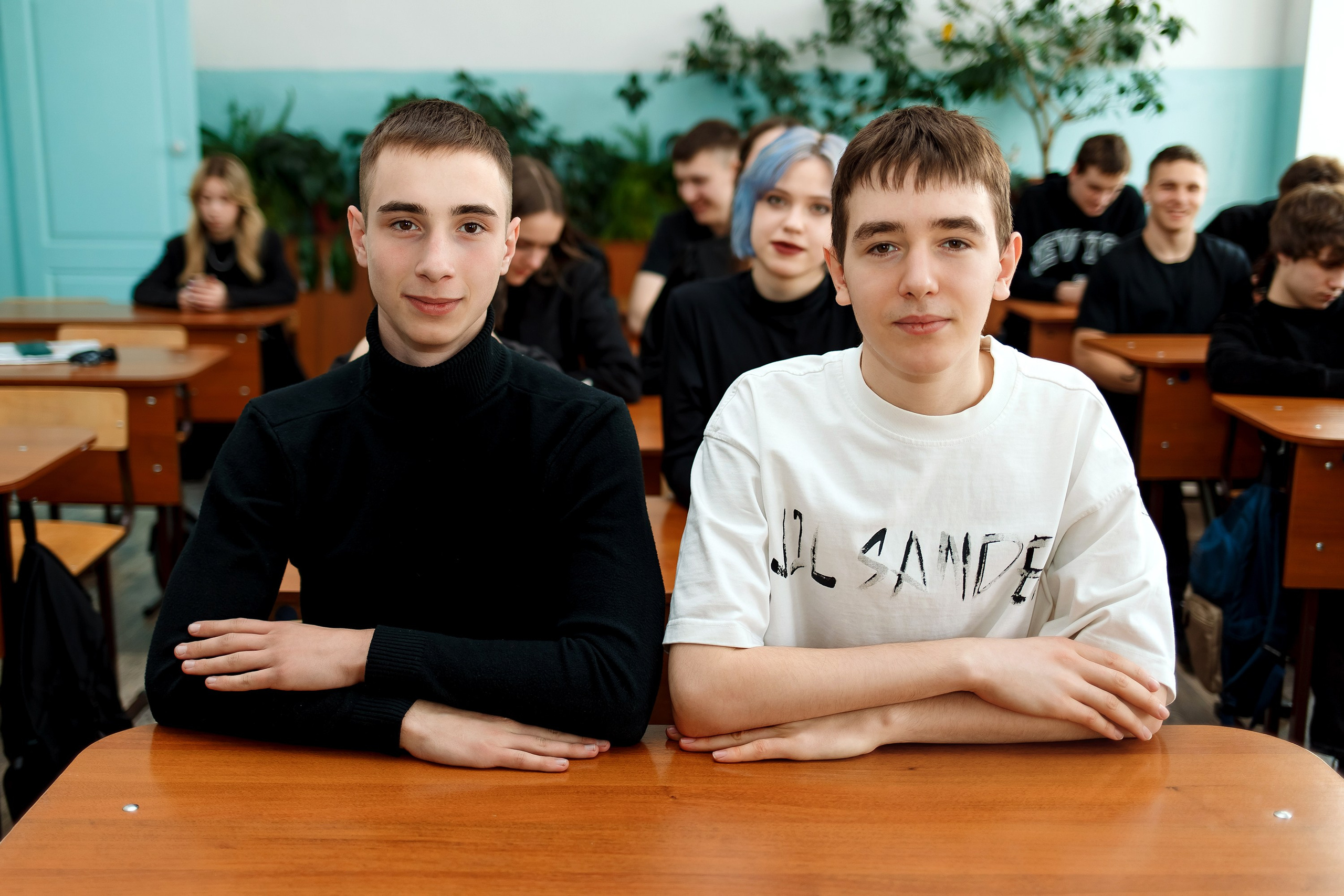 11 класс съемка в школе. Фотограф Любовь Корниенко, Примоский край