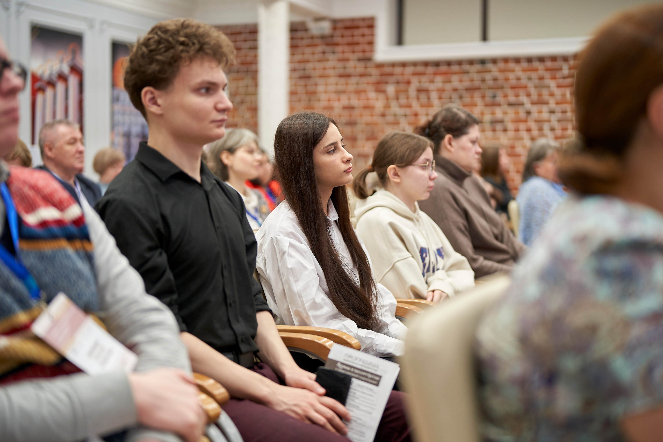 Межрегиональная конференция «Архивы и волонтерство в эпоху глобальной цифровизации». Репортажный фотограф Вилянов Евгений. Нижний Новгород