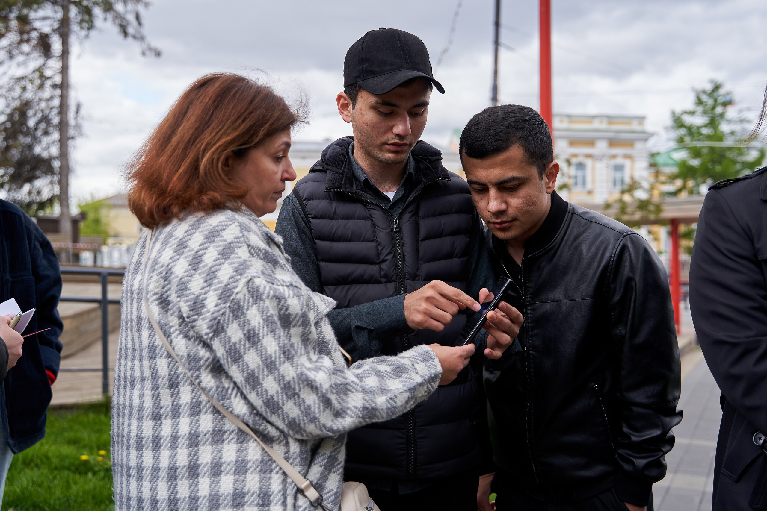 Городской квест в рамках регионального фестиваля «Учись без границ». Репортажный фотограф Вилянов Евгений. Нижний Новгород