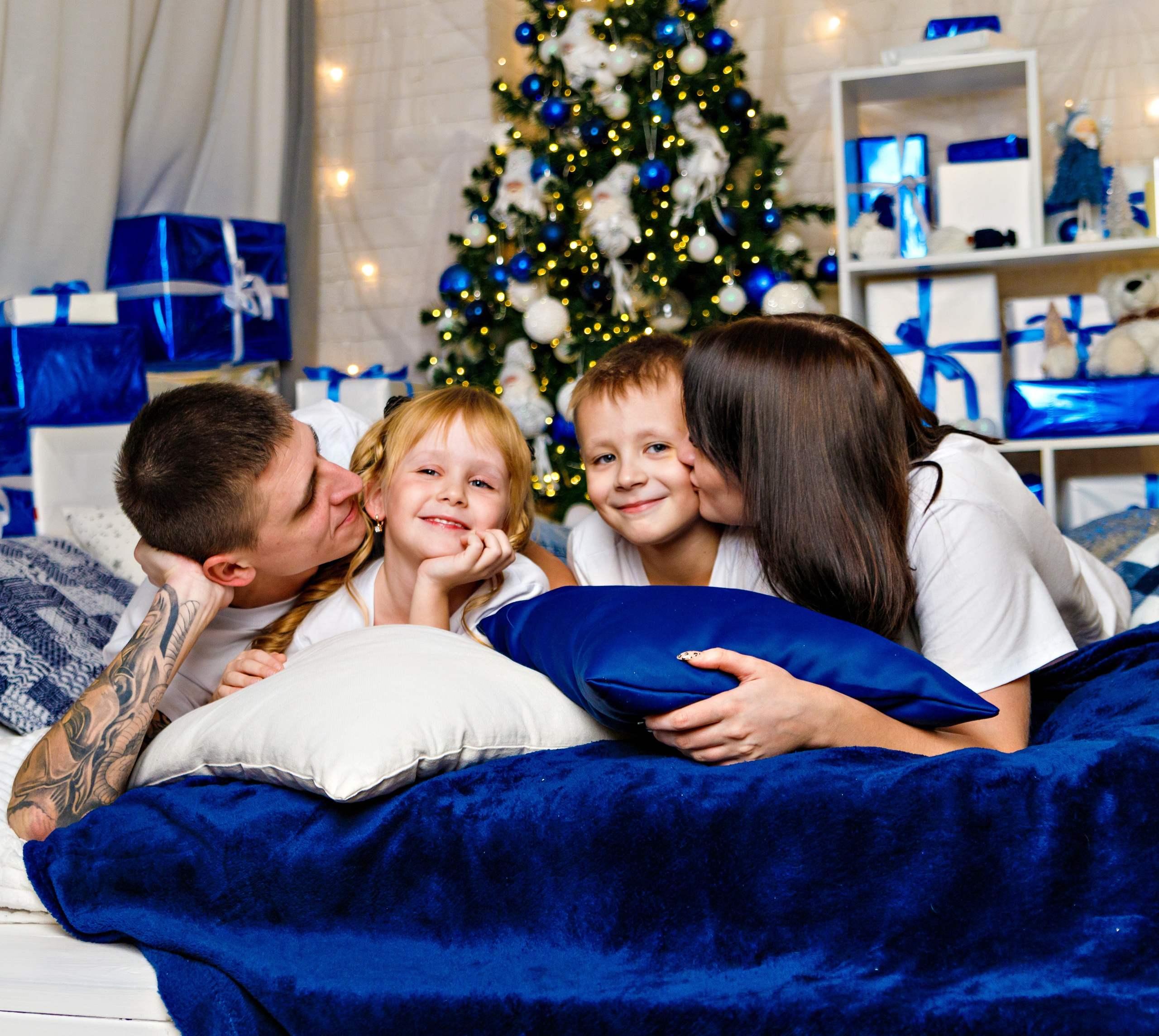 Новогодняя фотосессия. Семейный, свадебный и детский фотограф в Новосибирске Ольга Хидченко