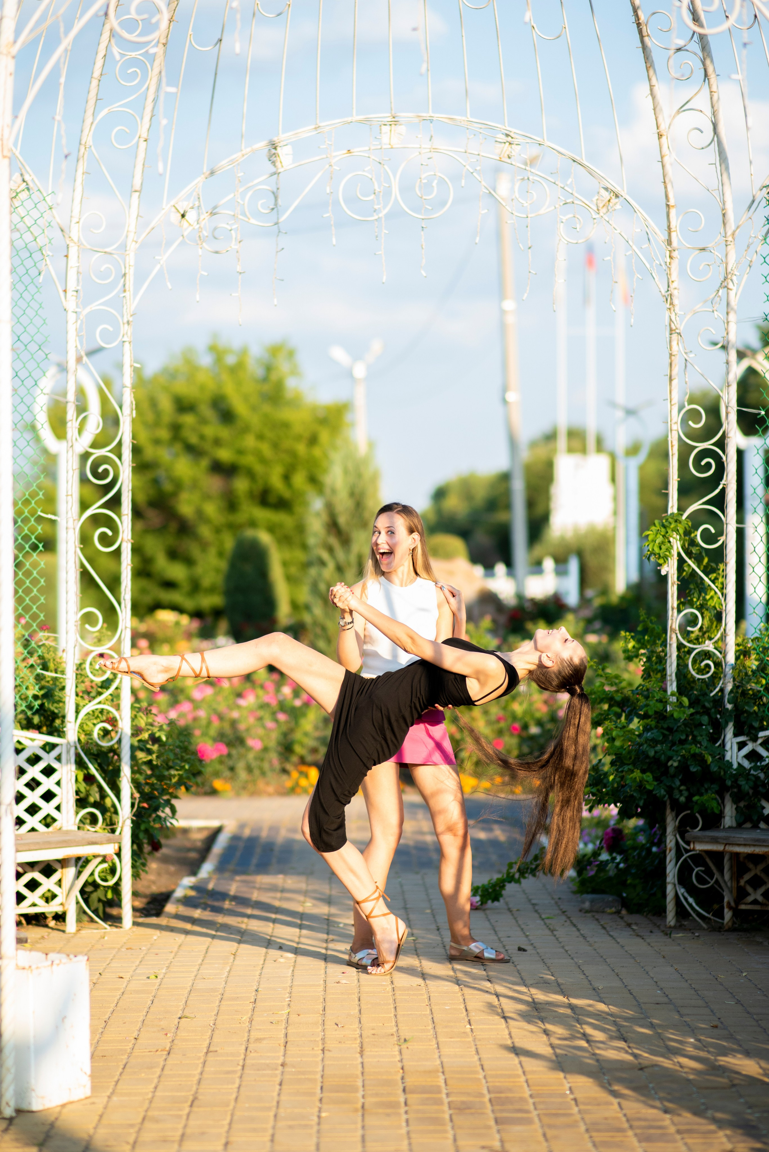 Вика и Лина. Фотограф Вадим Хмурковский