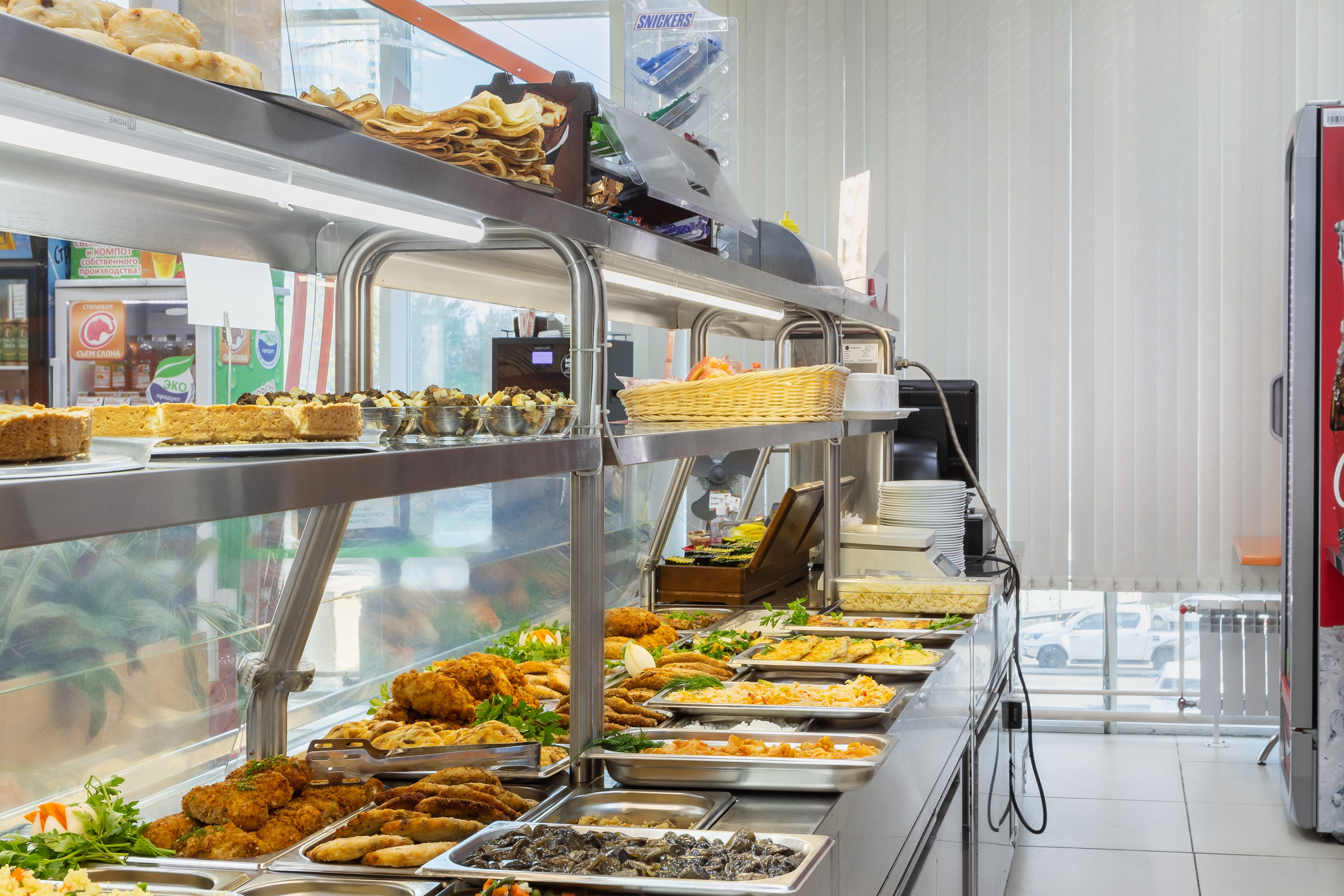 Сеть столовых Съем Слона. Интерьерный фотограф и ретушер в Красноярске Денис Антропов