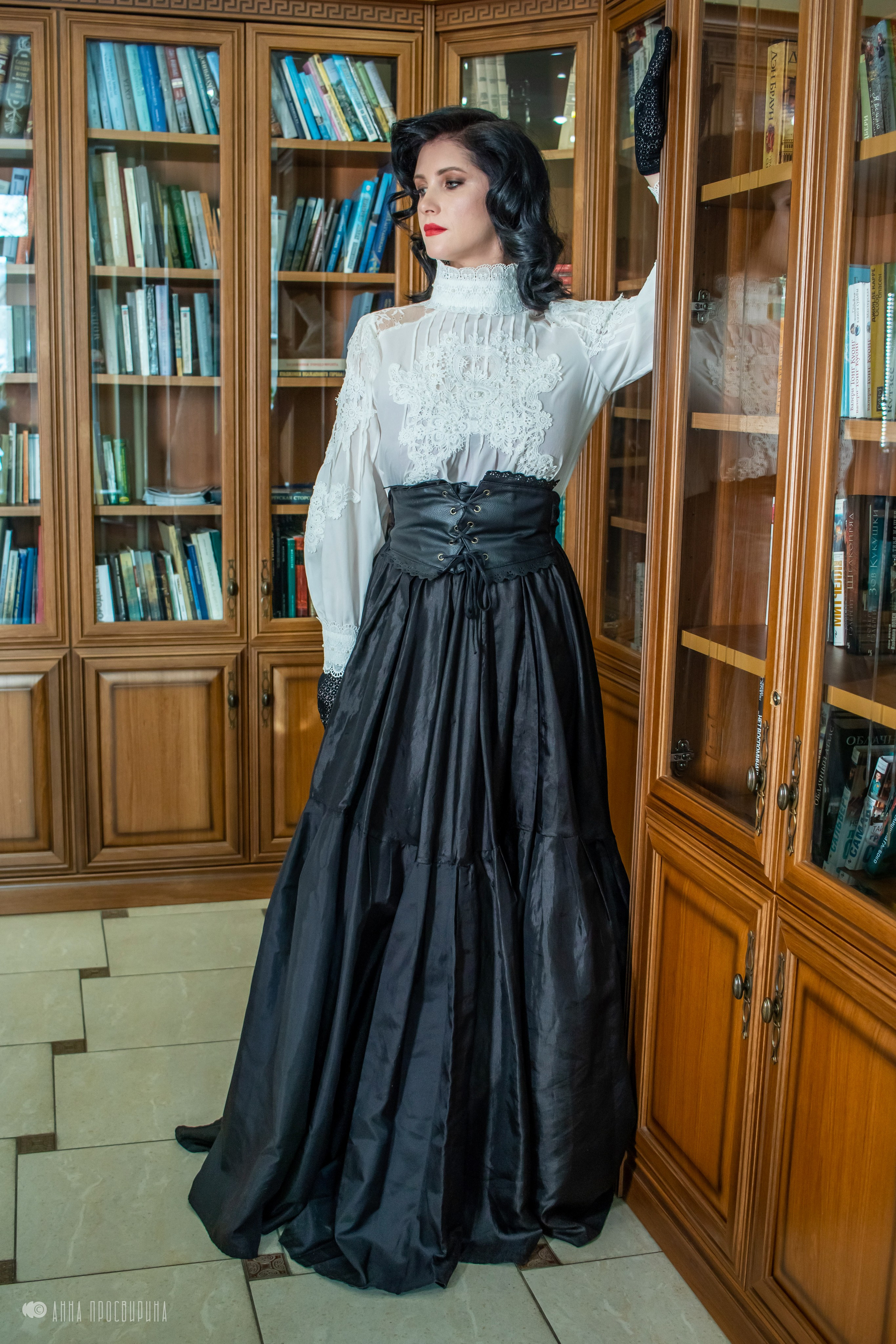 Тематическая фотосессия в библиотеке. Ваш фотограф в Санкт-Петербурге Анна Просвирина