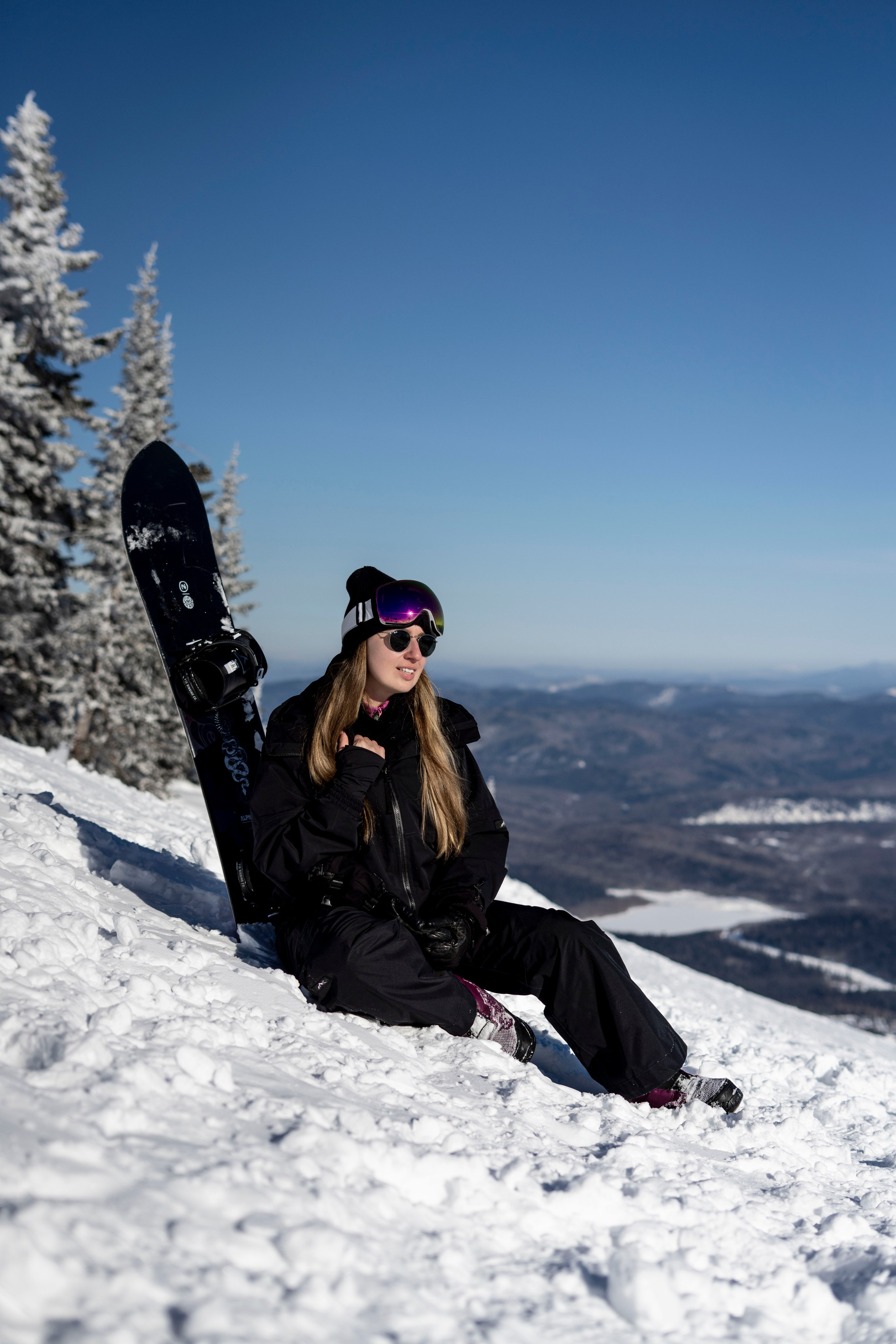 Фотосессия на вершине. Анастасия Паршукова — фотограф Шерегеш Новосибирск