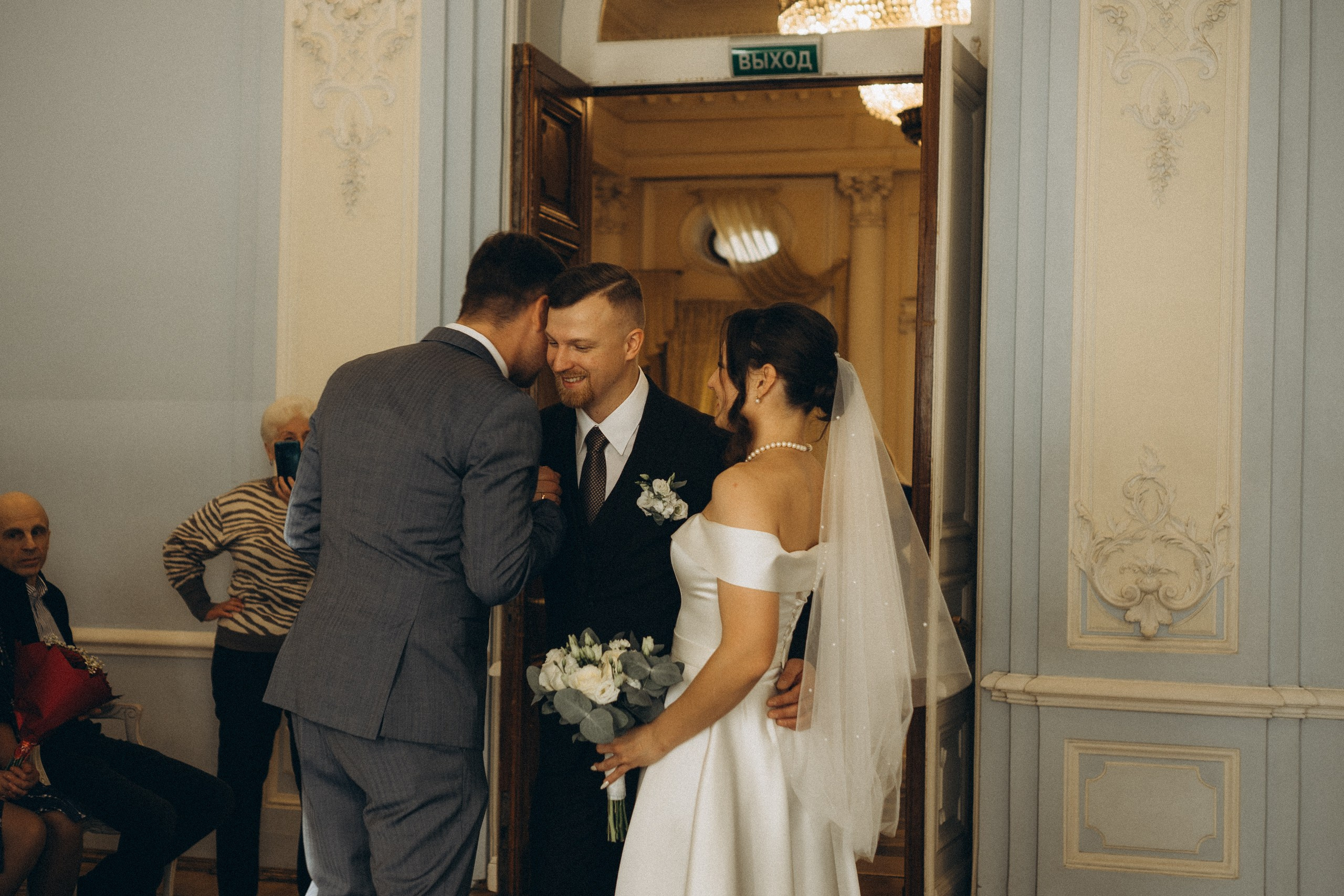 СВАДЕБНАЯ СЬЕМКА ВО ВТОРОМ ДВОРЦЕ БРАКОСОЧЕТАНИЯ. Профессиональный фотограф, Санкт-Петербург — Виктория Богомолова